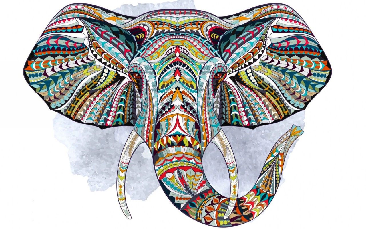Elefante étnico fondos de pantalla | Elefante étnico fotos gratis