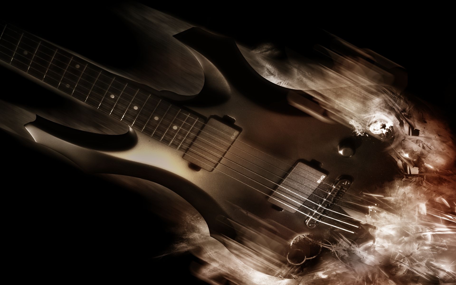 Galería de fondos de pantalla de guitarra eléctrica