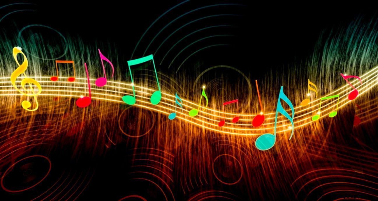 Ilustração do Stock Diseño de fondos musicales Escritura musical  Ilustración 3d de notas musicales y signos musicales de la hoja de música  abstracta Canciones y concepto de melodía  Adobe Stock