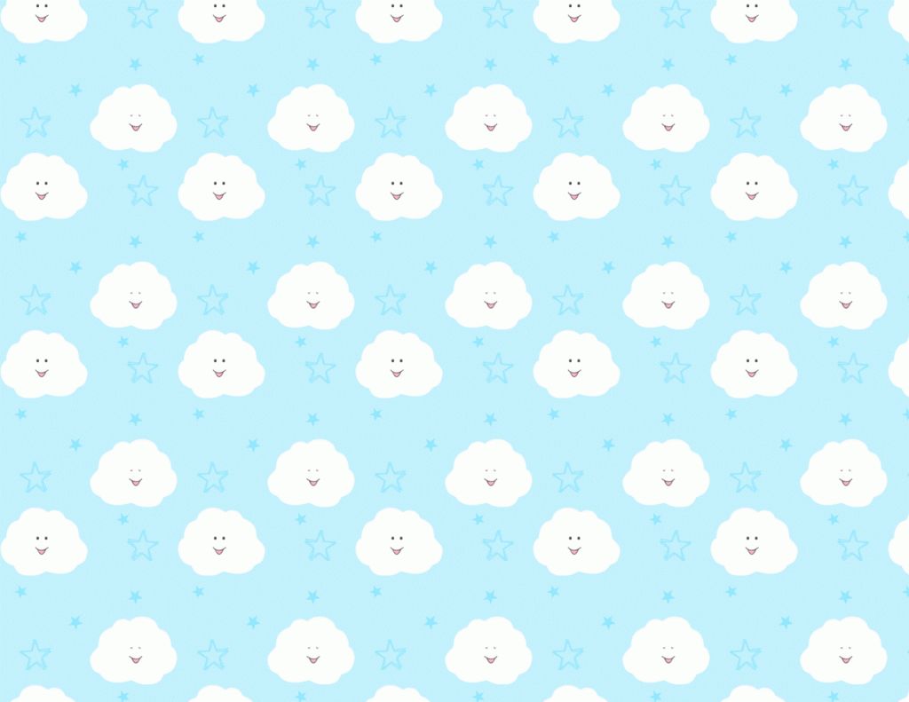 Kawaii fondo de pantalla nube azul claro | Fondos de pantalla | Imágenes tumblr lindas