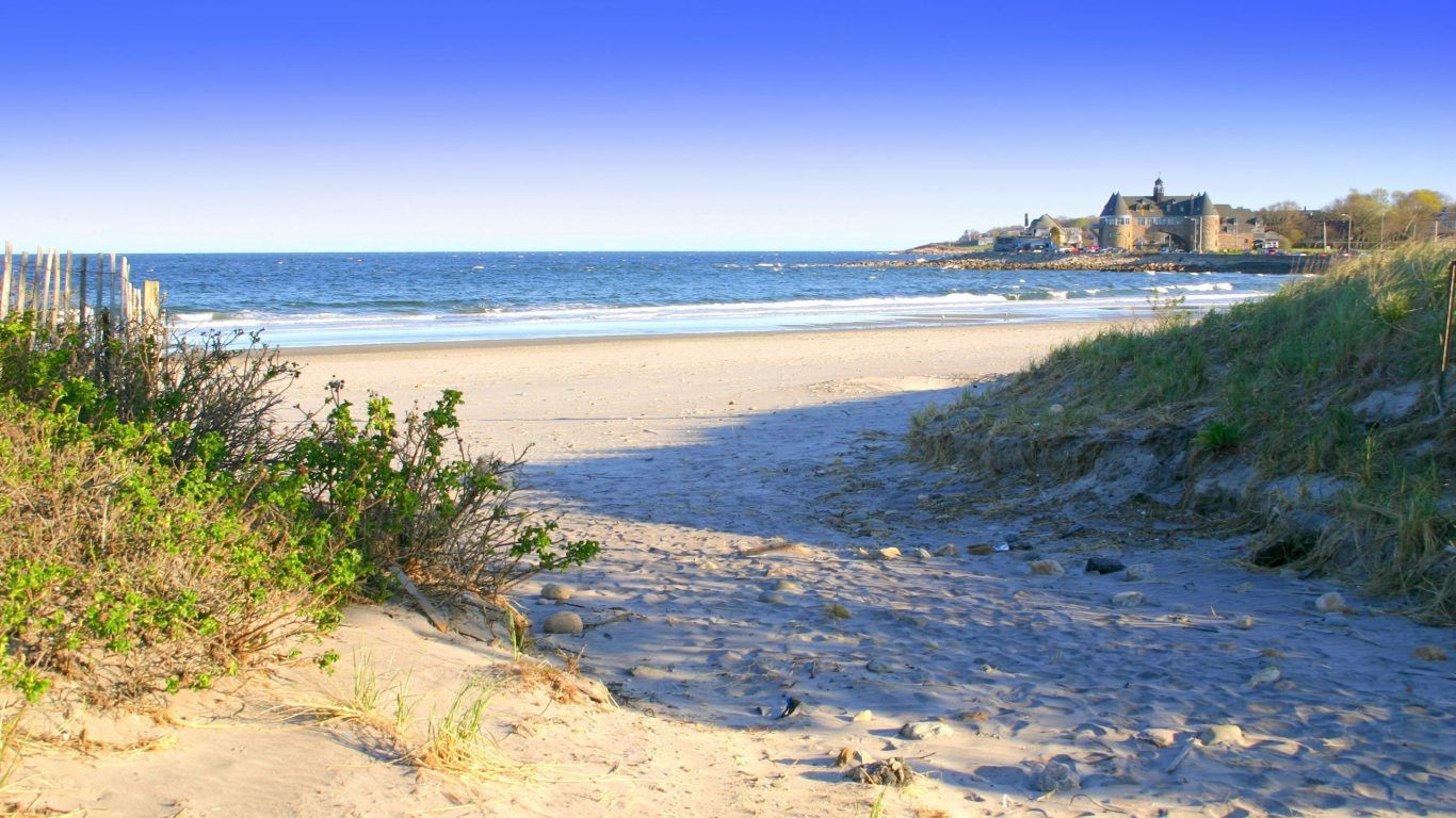 Playas: Naturaleza Narragansett Arena Océano Paisaje Playa Pacífica