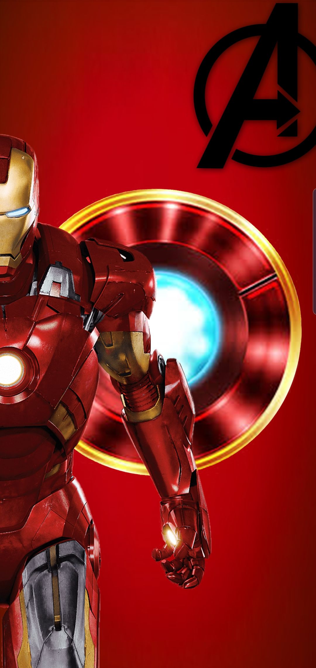 Fondo de pantalla de Iron Man que hice: S10wallpapers