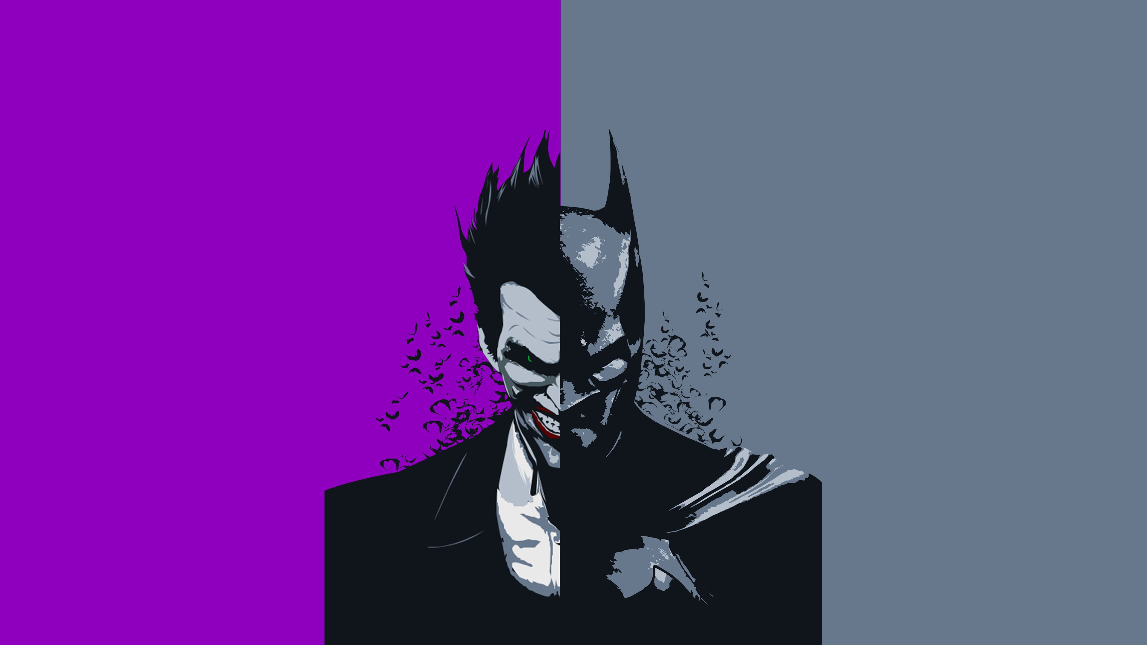 Batman Joker New Art, HD Superheroes, 4k Wallpapers, Images