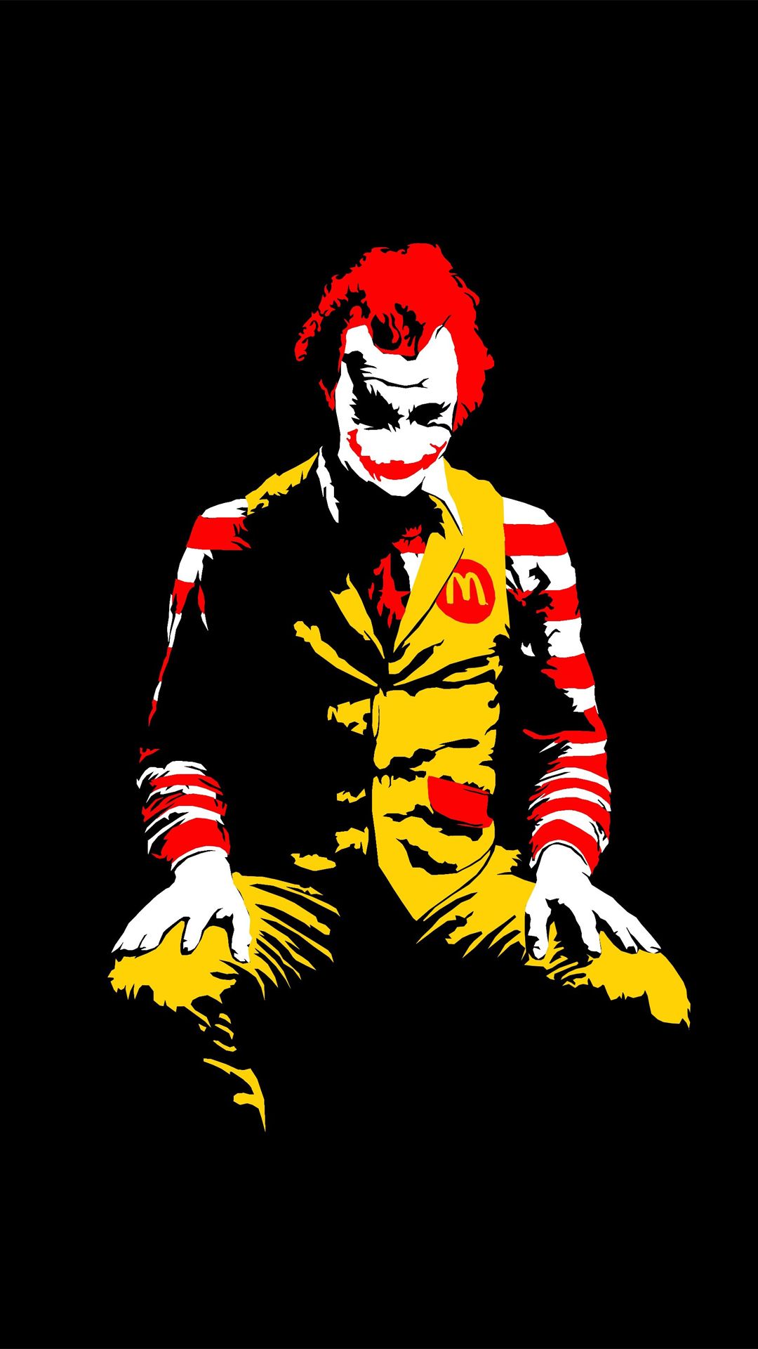 The Joker Ronald Mcdonald - Mejores fondos de pantalla de htc one