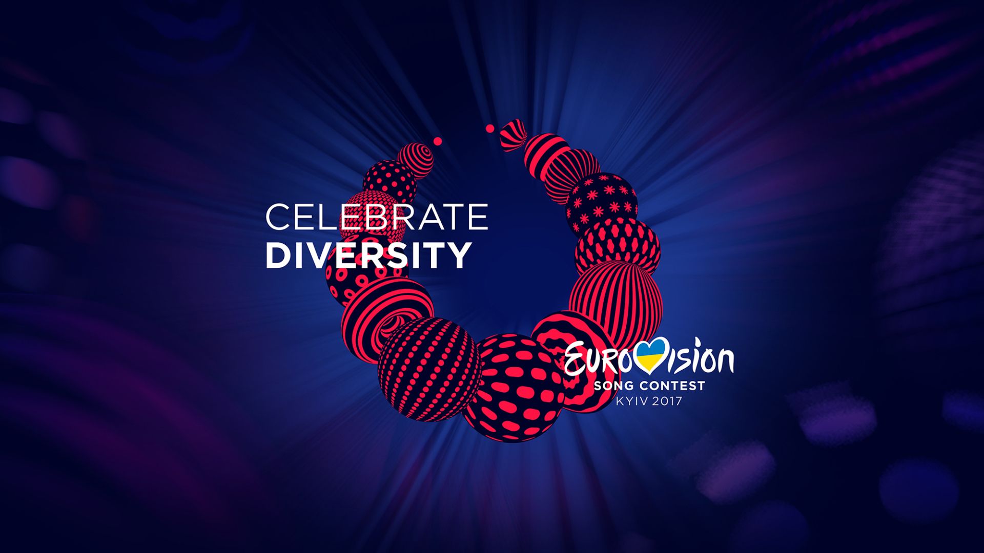Símbolo de Eurovisión 2017, Kiev Fondos de escritorio 1920x1080