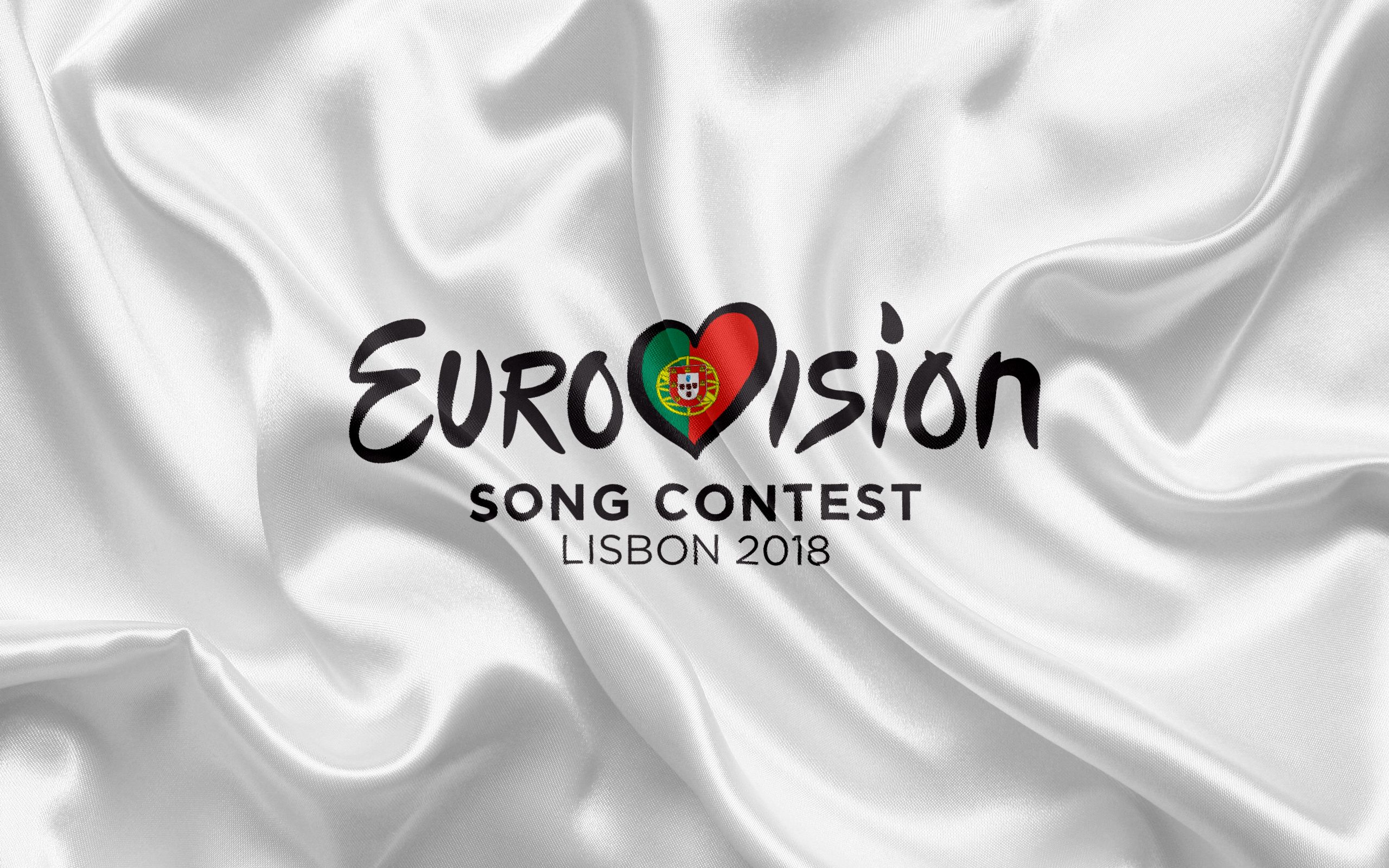 Descargar fondos de pantalla Eurovision Song Contest 2018, Lisboa 2018, logo