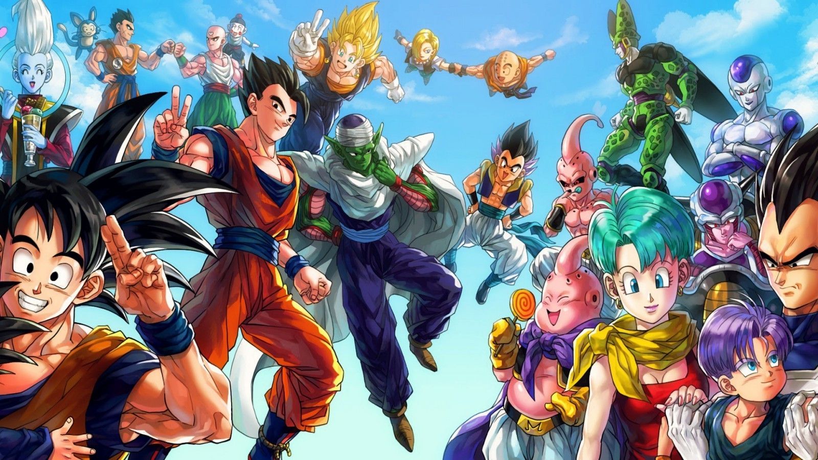 Fondos de pantalla: anime, Dragon Ball, Son Goku, Dragon Ball Z, historietas