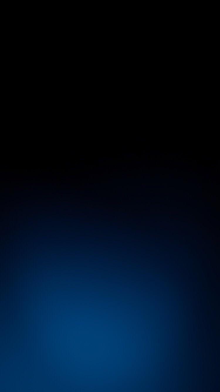 Fondo de pantalla OLED, degradado negro y azul: iWallpaper