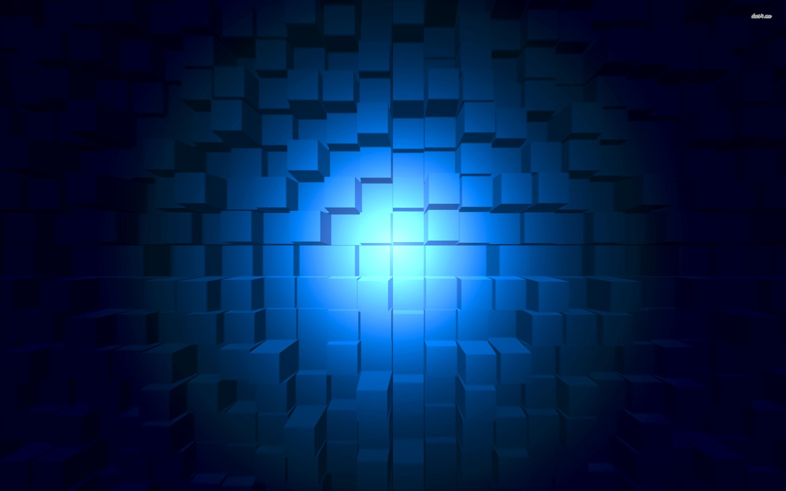 Blurry Blue Cubes Wallpaper - Light (# 437478) - Descargar fondo de pantalla HD