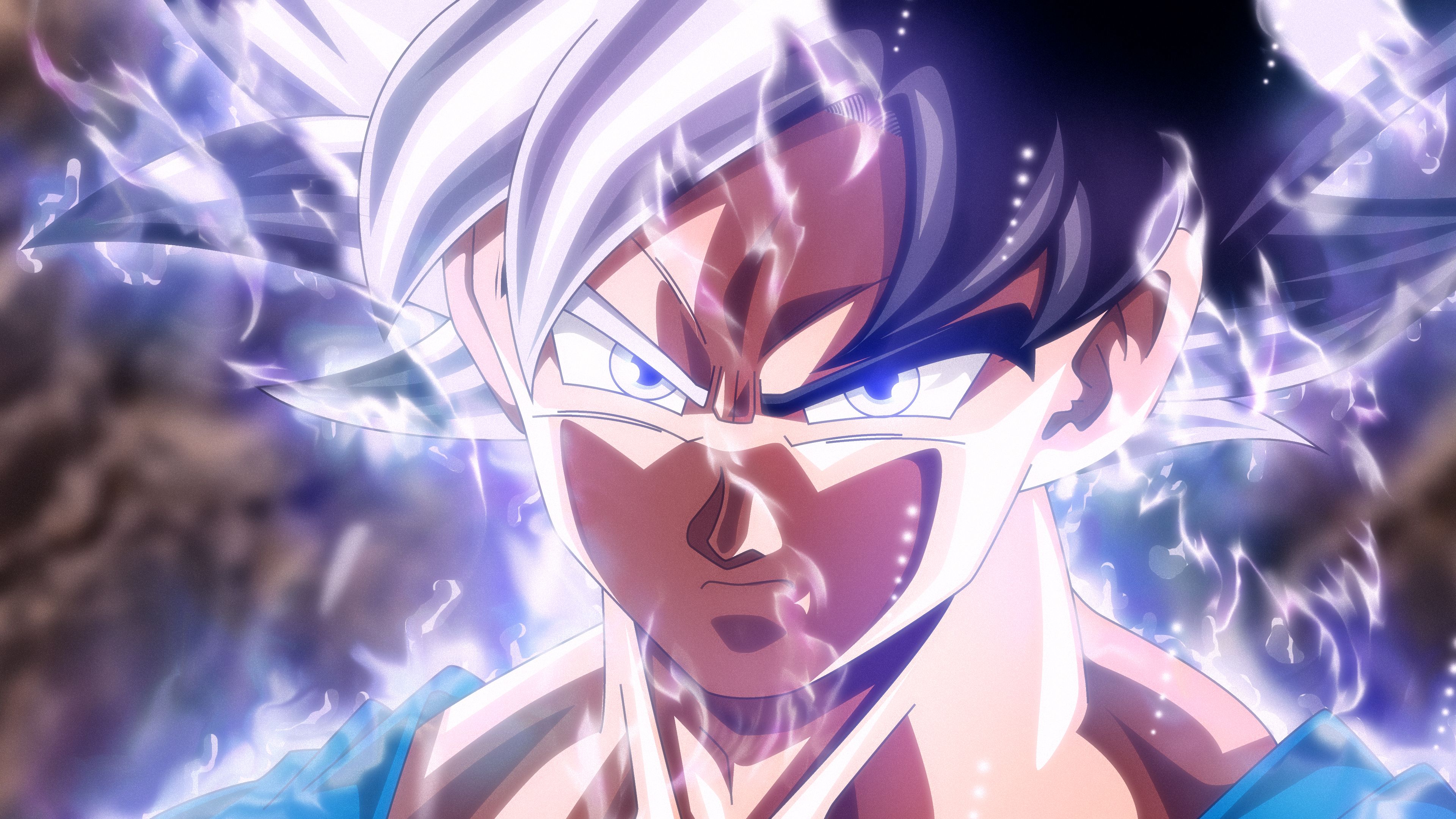 Fondo de pantalla Ultra Instinct Goku, Dragon Ball Super, 4K, Anime, # 13866