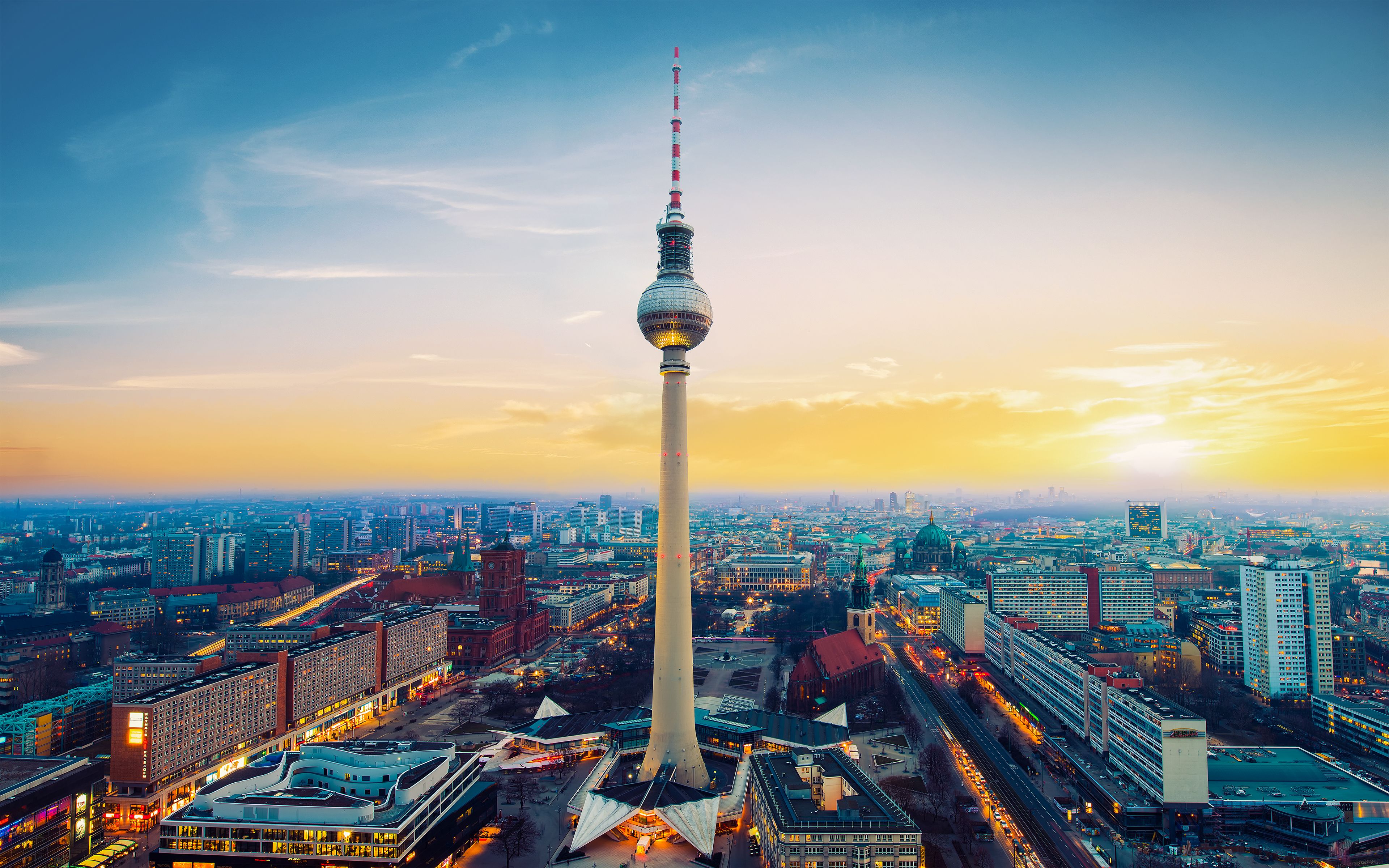Fernsehturm Berlin TV Tower Alemania Fondos de pantalla | HD Wallpapers | CARNÉ DE IDENTIDAD
