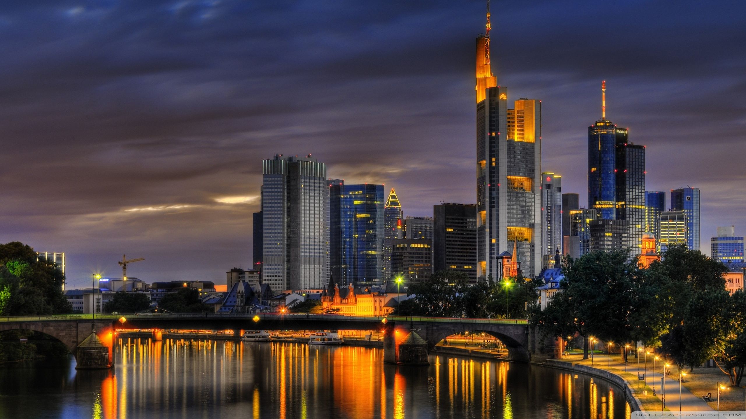 Frankfurt, Alemania ❤ Fondo de escritorio 4K HD para TV 4K Ultra HD