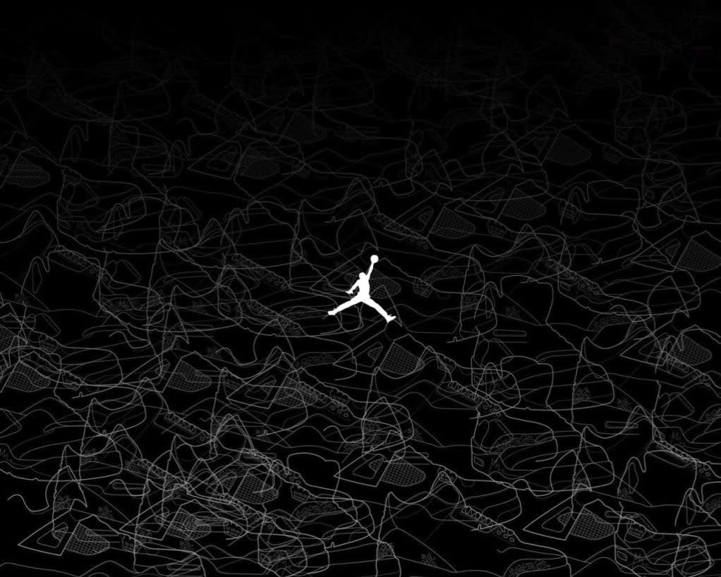 50+] Air Jordan Logo Wallpaper HD