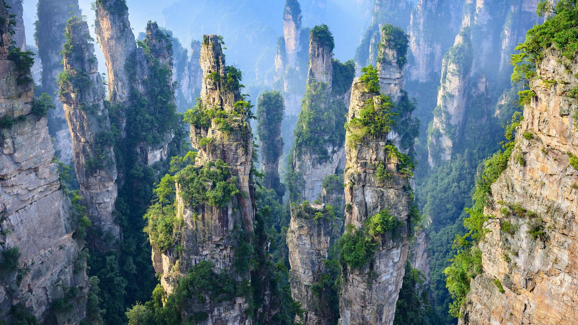 Montañas chinas: fondos de pantalla