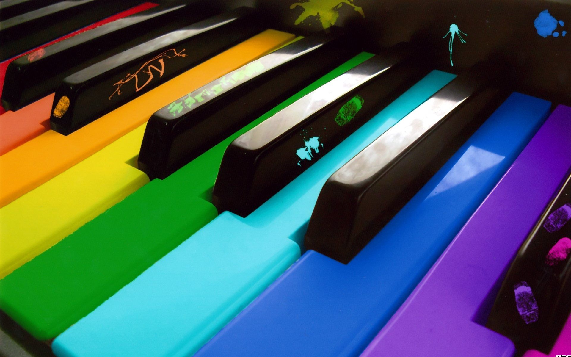 Música Piano Fondos de pantalla Fondo Piano Is My Life - Piano Colorful