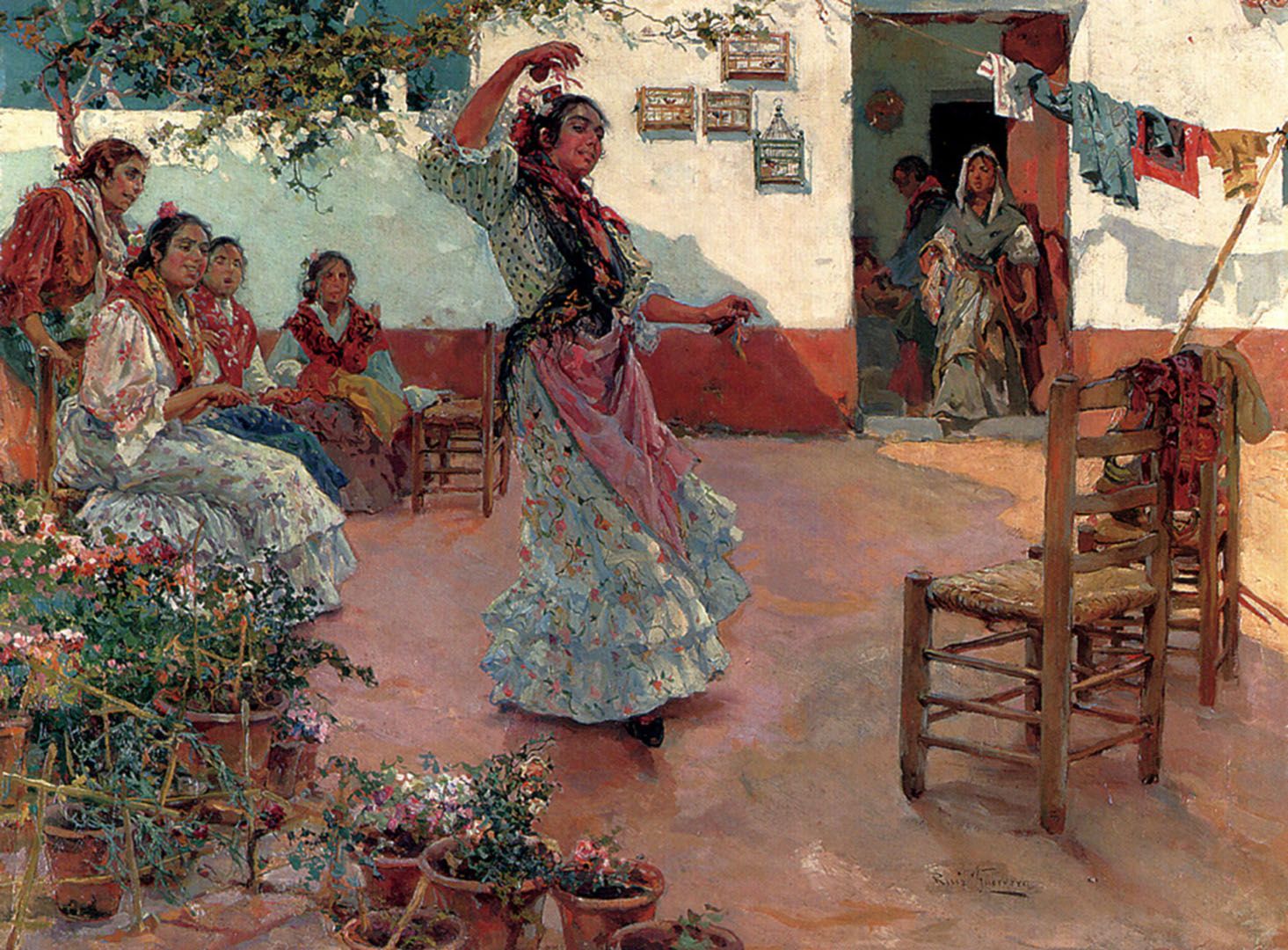 El baile flamenco - arte español