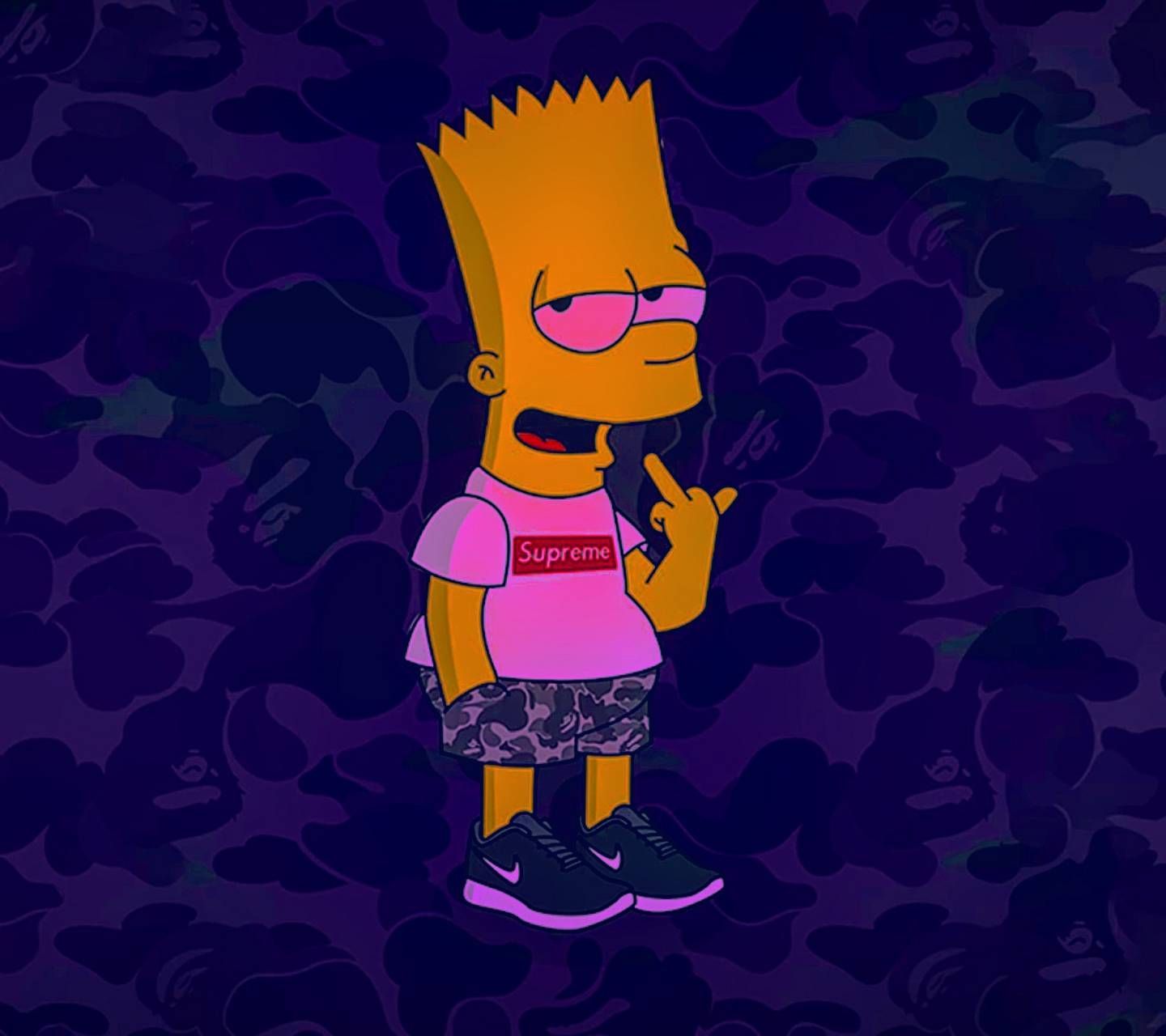 1440x1280 Fondo de pantalla de Bart Simpson Iphone (45+ Fotos) | supremo en