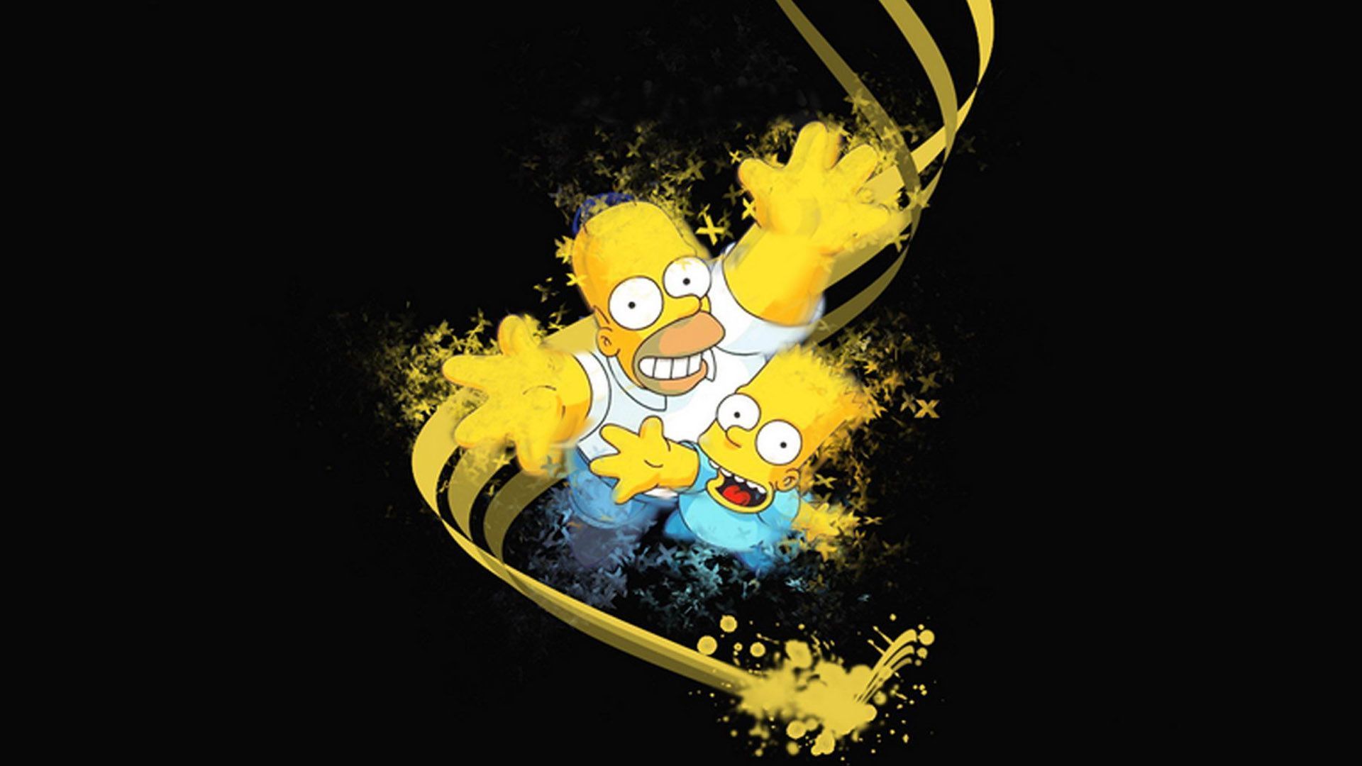 Homer Simpson Bart Simpson - Fondo de pantalla, Alta definición, Alta
