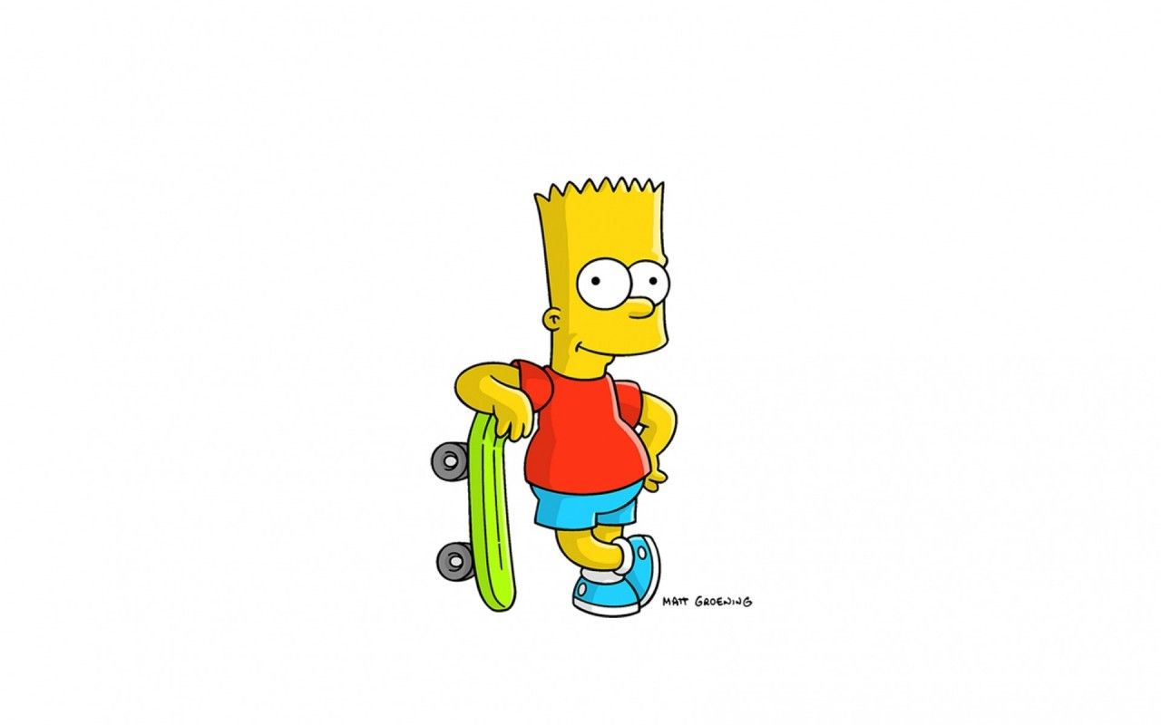 Bart Simpson Skateboard fondos de pantalla | Tabla de skate de Bart Simpson