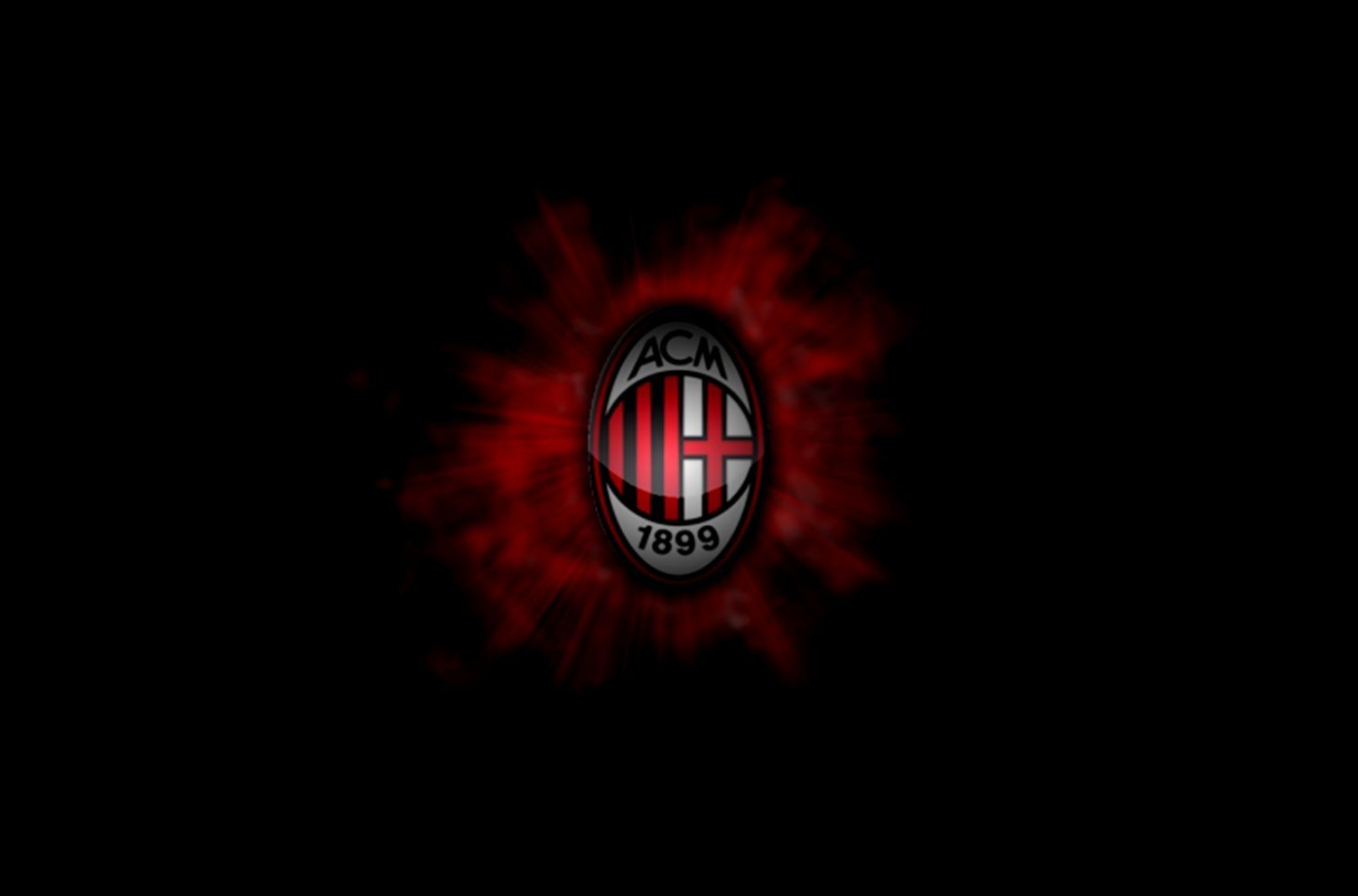 Ac Milan Logo Sport Hd Fondos de Escritorio | Wallpapers Direct