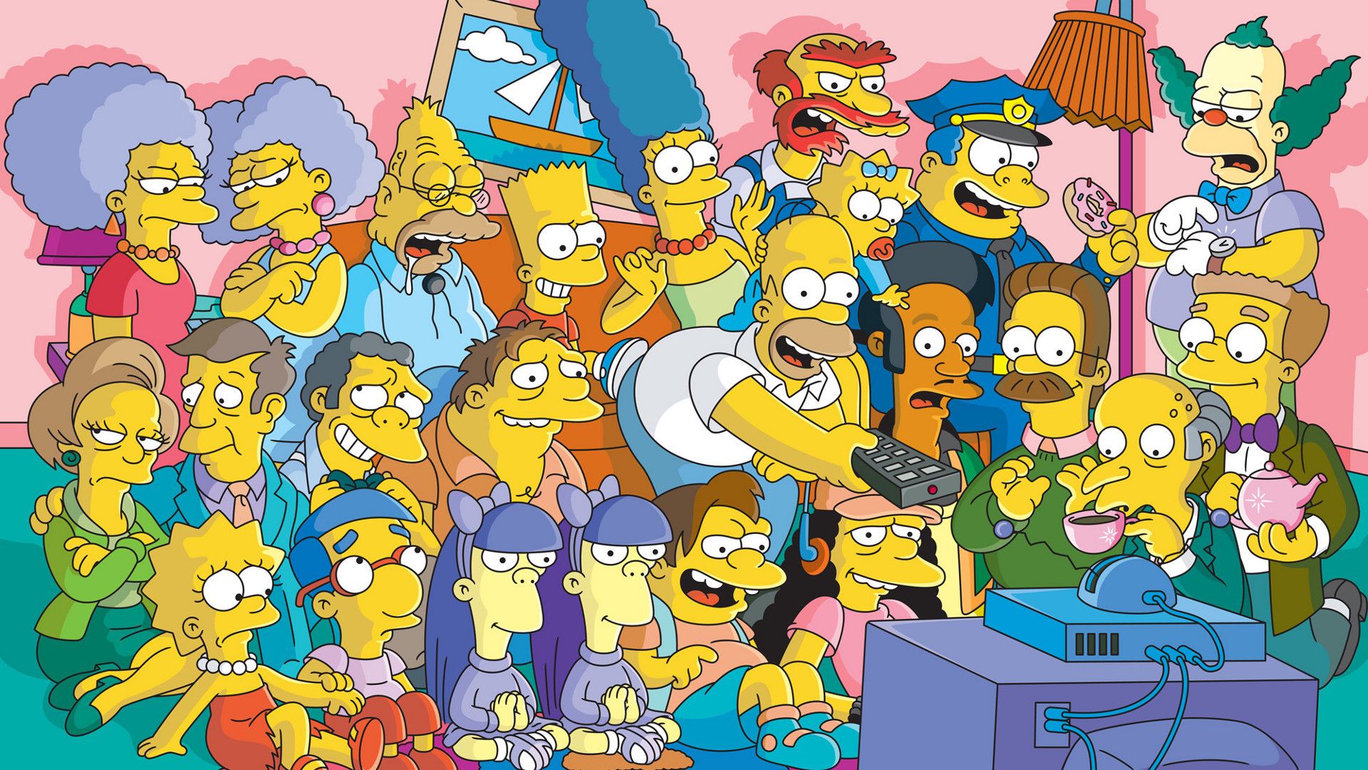 Más de 73 fondos de pantalla de Los Simpson