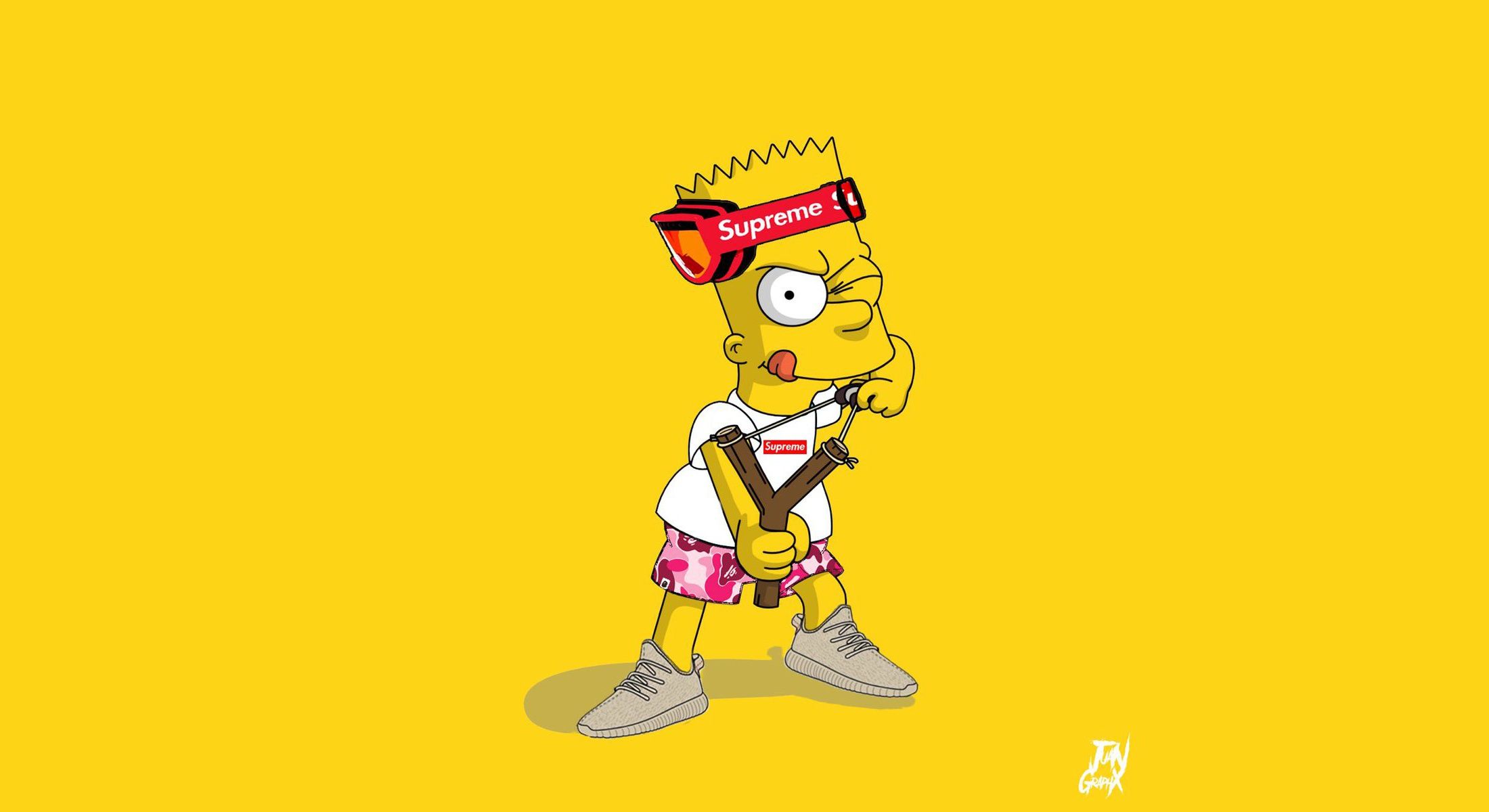 5086299 Bart Simpson, The Simpsons, Supreme (Brand) fondo de pantalla y
