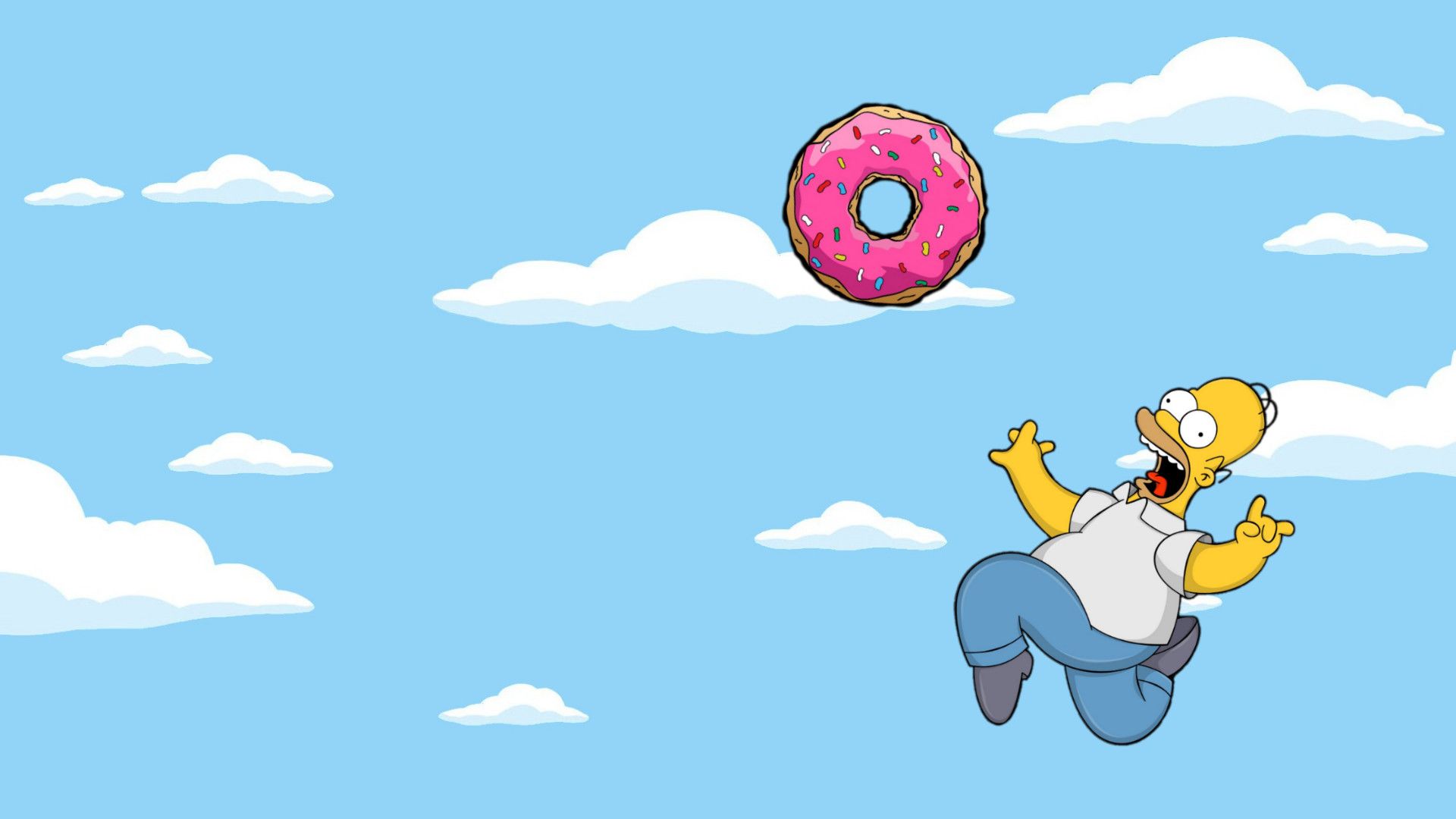 The Simpsons Wallpapers for Iphone - Homer Simpson Wallpaper Donut