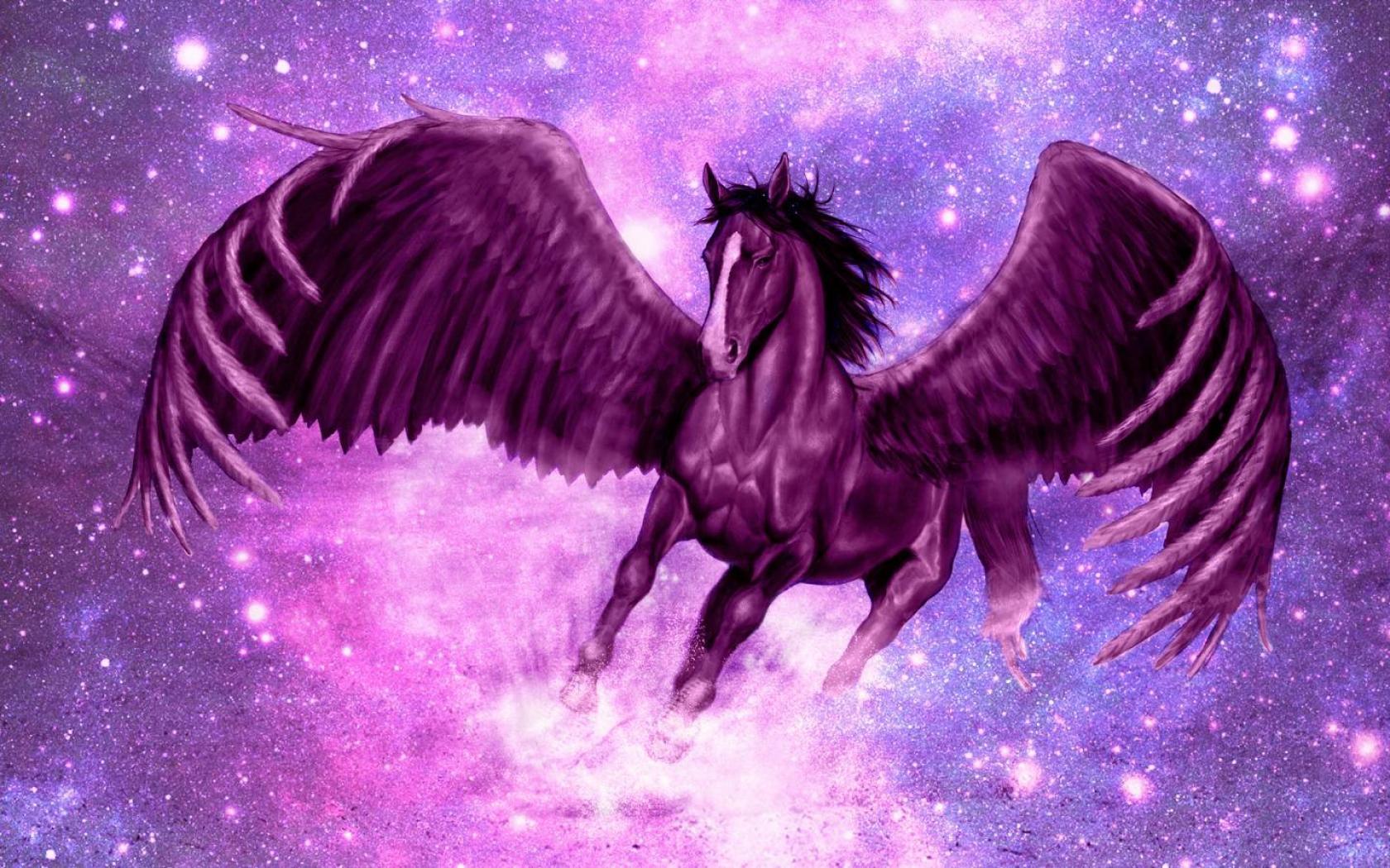 Pink and Purple Unicorn Pegasus - Fondos de pantalla Navegar