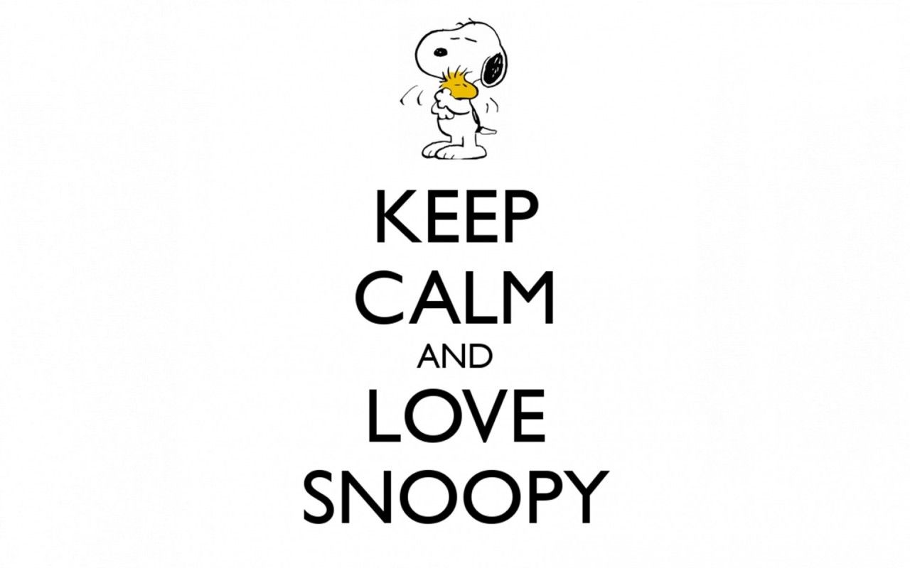 Keep Calm & Love Snoopy fondos de pantalla | Mantenga el stock de Calm & Love Snoopy