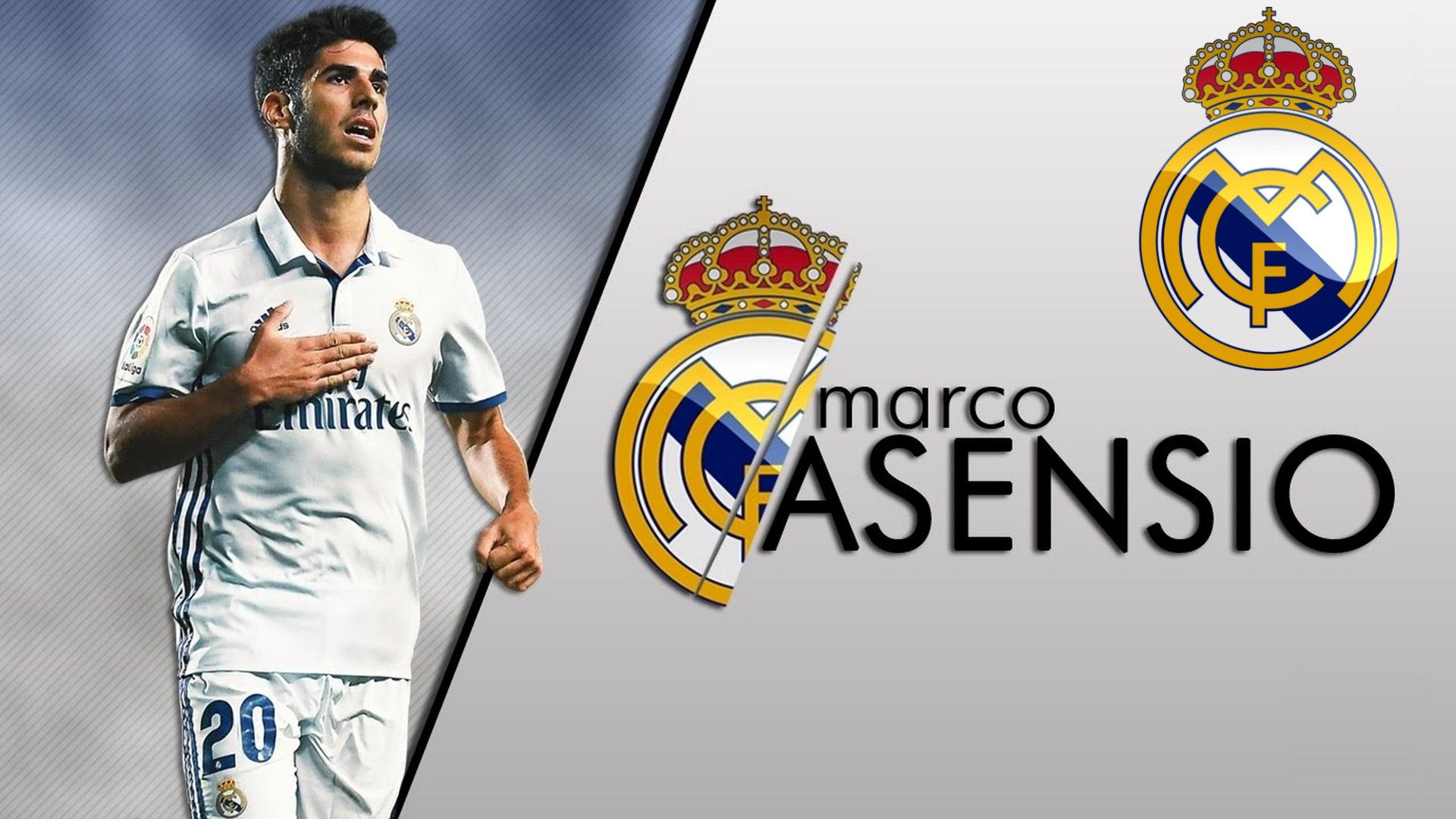 Fondo de pantalla de Marco Asensio Real Madrid | Fondo de pantalla de fútbol 2019