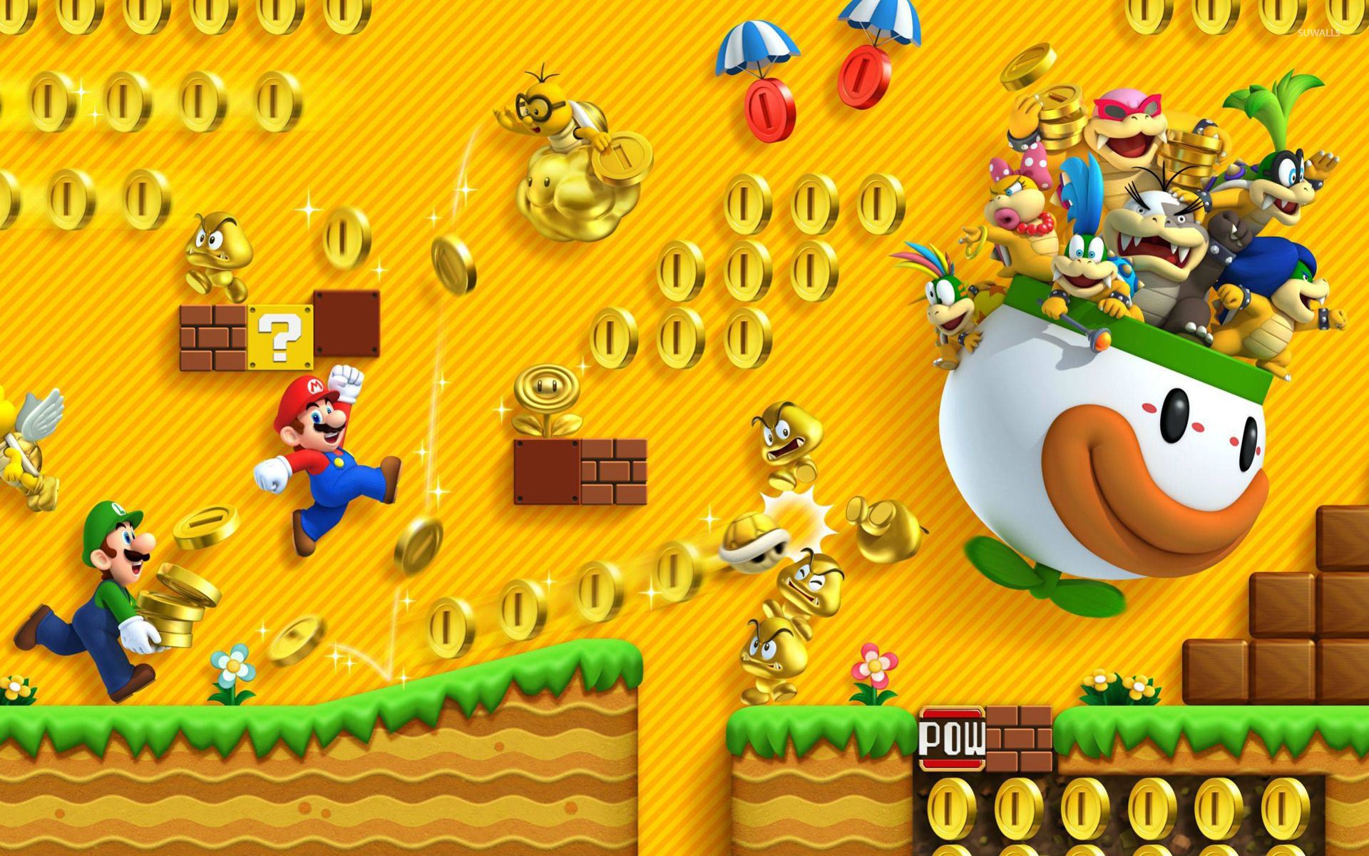 Fondo de pantalla de Super Mario Bros. 2 - Fondos de pantalla de juegos - # 14849
