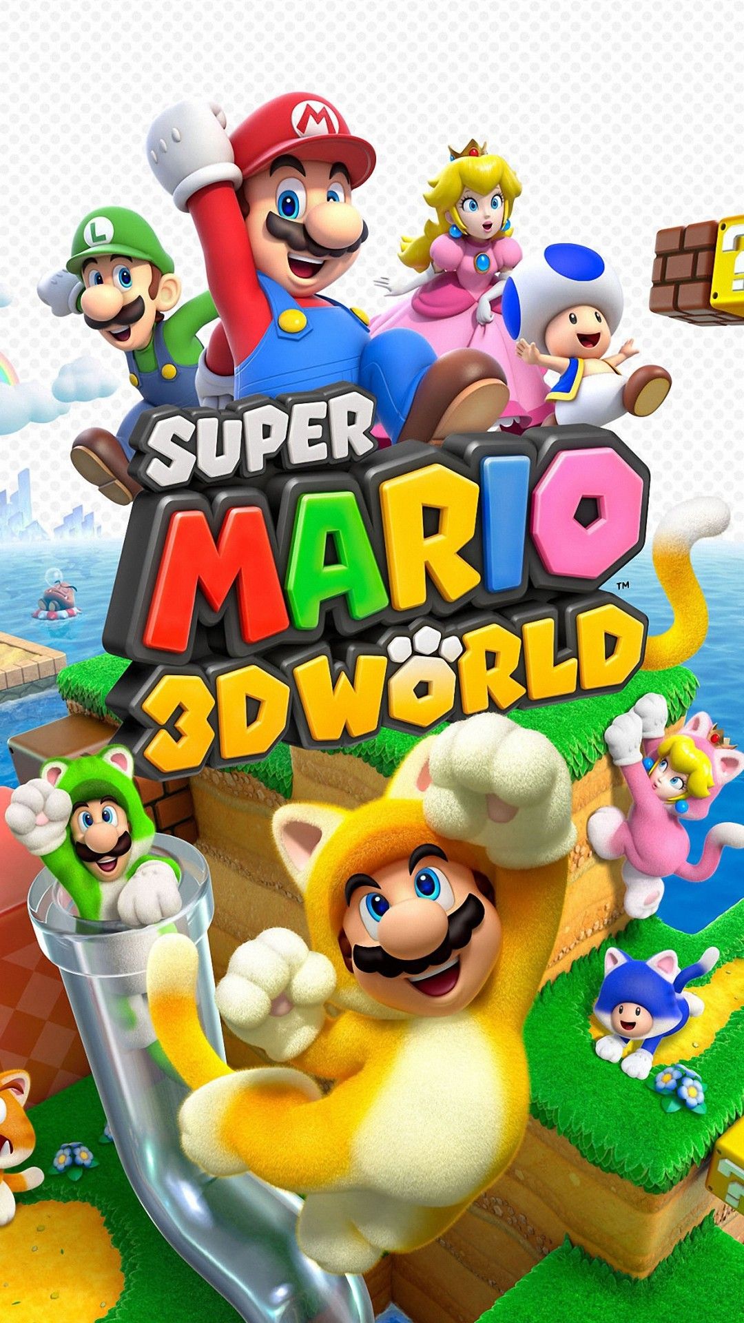Más de 75 fondos de pantalla de Mario Iphone