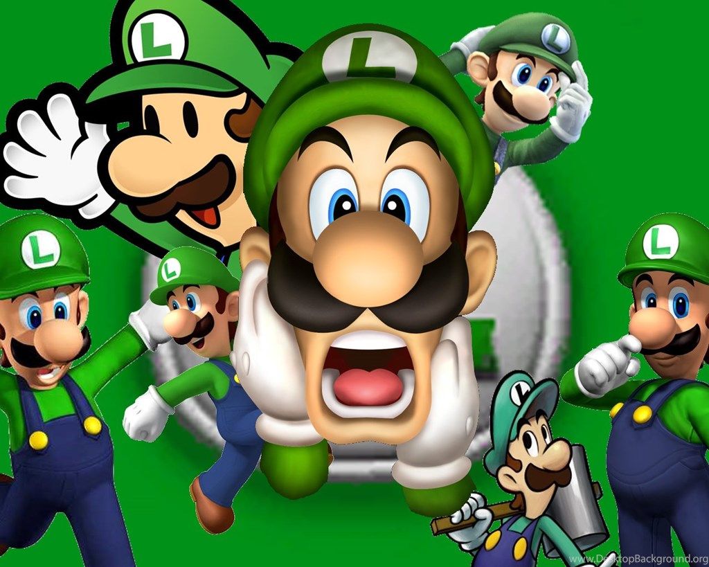 Luigi Super Mario Bros. Wallpapers (32954728) Fanpop Desktop Background