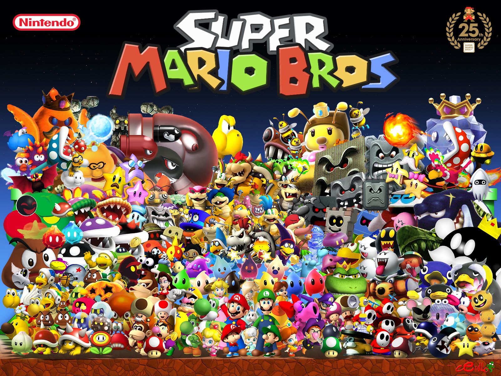 Descarga gratuita de imágenes coloridas, 30 Super Mario Bros 4K Ultra HD