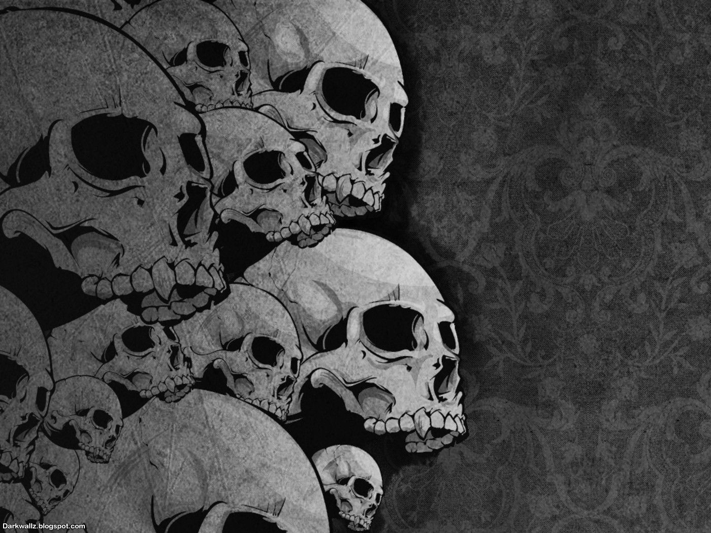 Fondos de Pantalla de Calaveras  Skull wallpaper Black skulls wallpaper  Edgy wallpaper