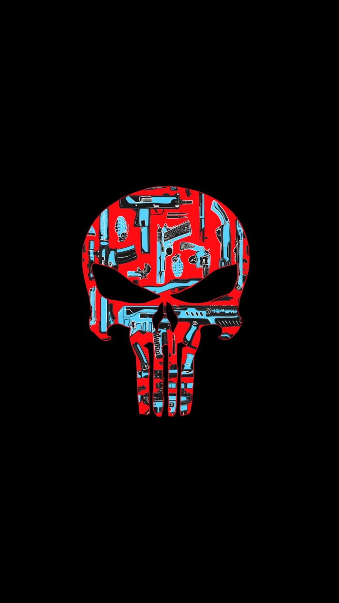 AMOLED Punisher Skull Wallpapers (1080x1920) - Álbum en Imgur