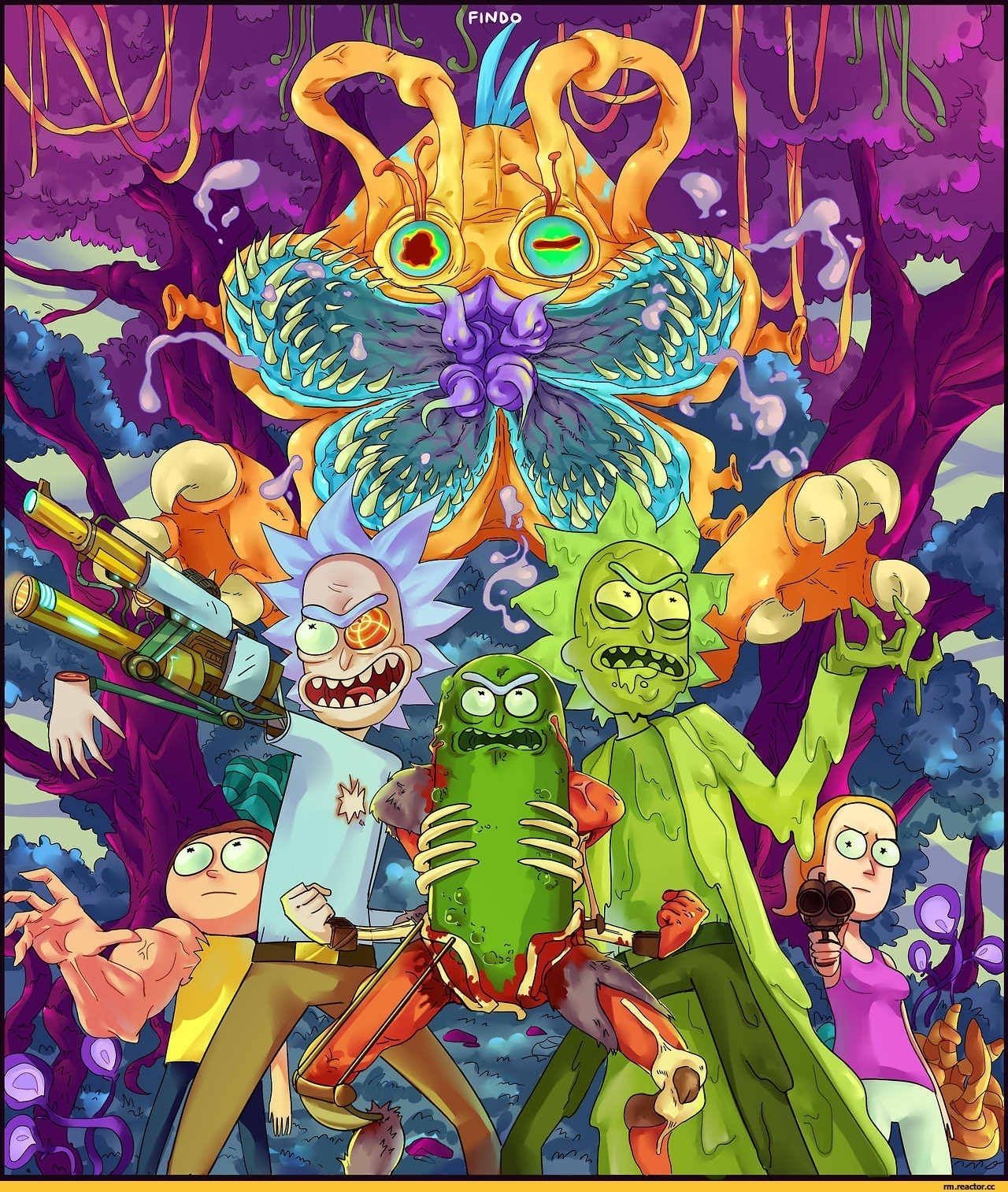 Rick and Morty Trippy Wallpapers - Top gratis Rick and Morty Trippy
