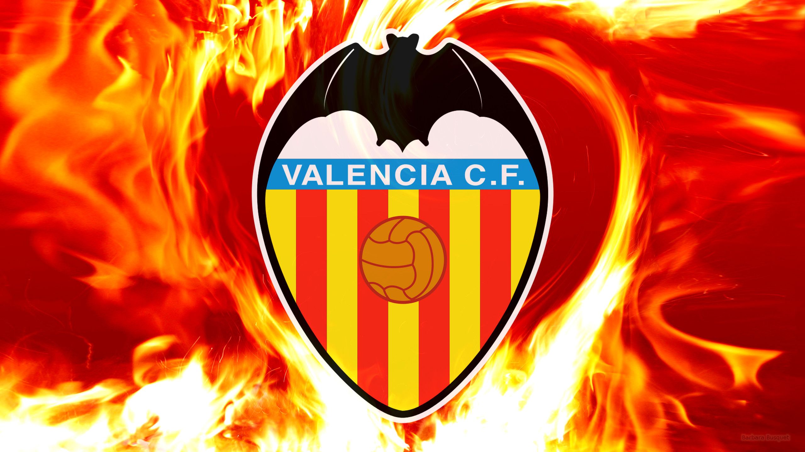 Valencia CF logo fondos de pantalla - Barbaras HD Wallpapers