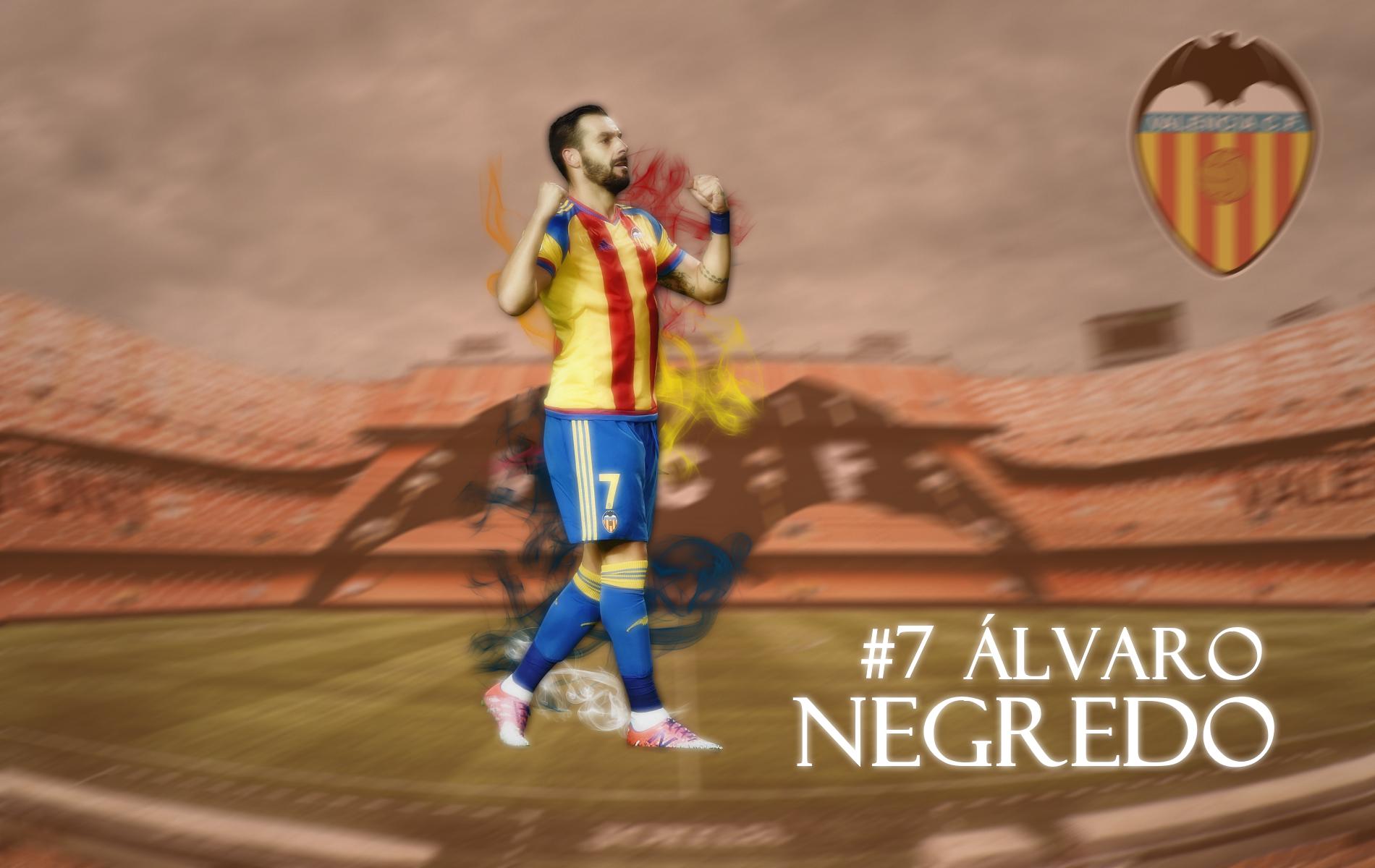 OC] Alvaro Negredo - Valencia CF (Fondo de pantalla): ValenciaCF
