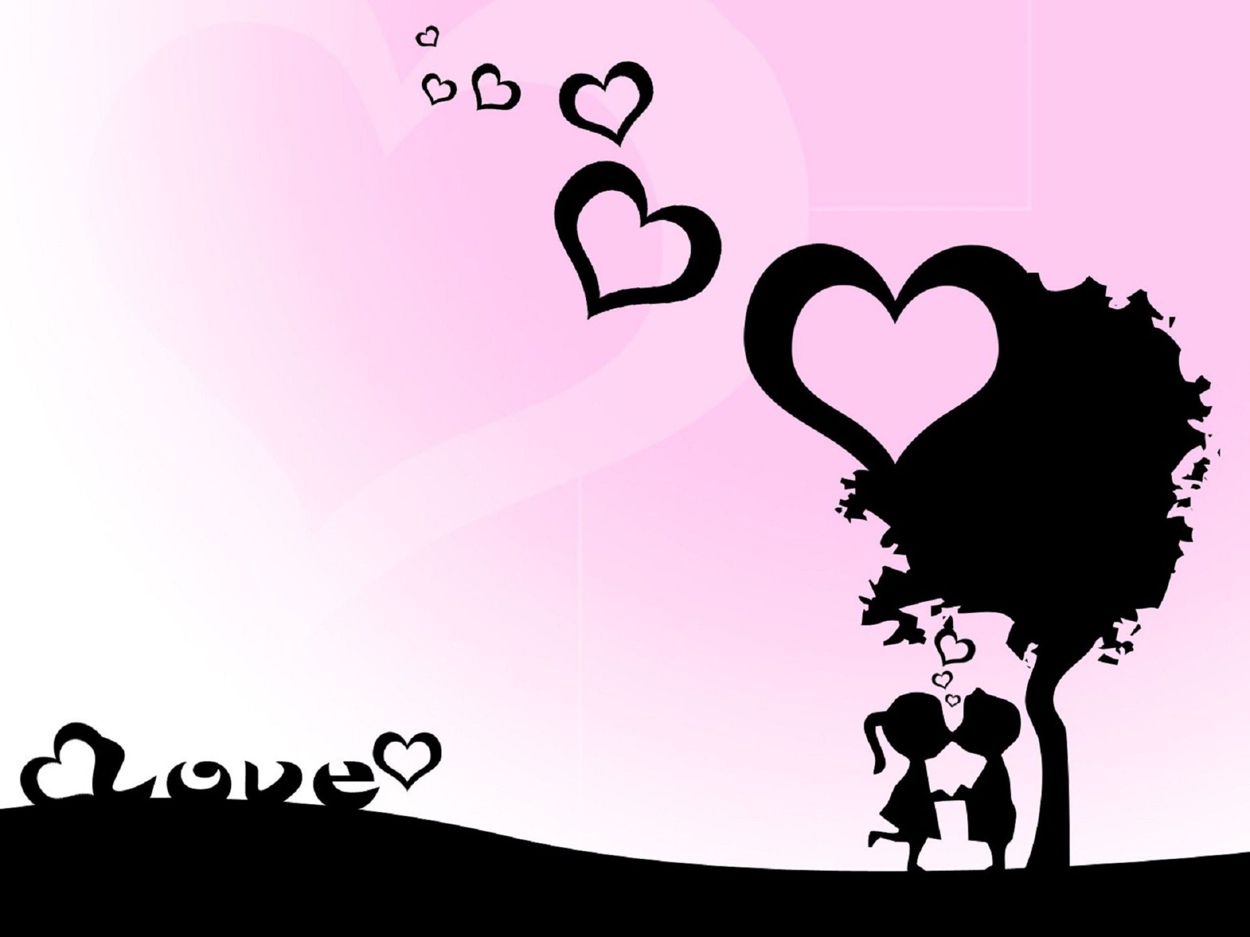 Cute Animated Love Wallpapers