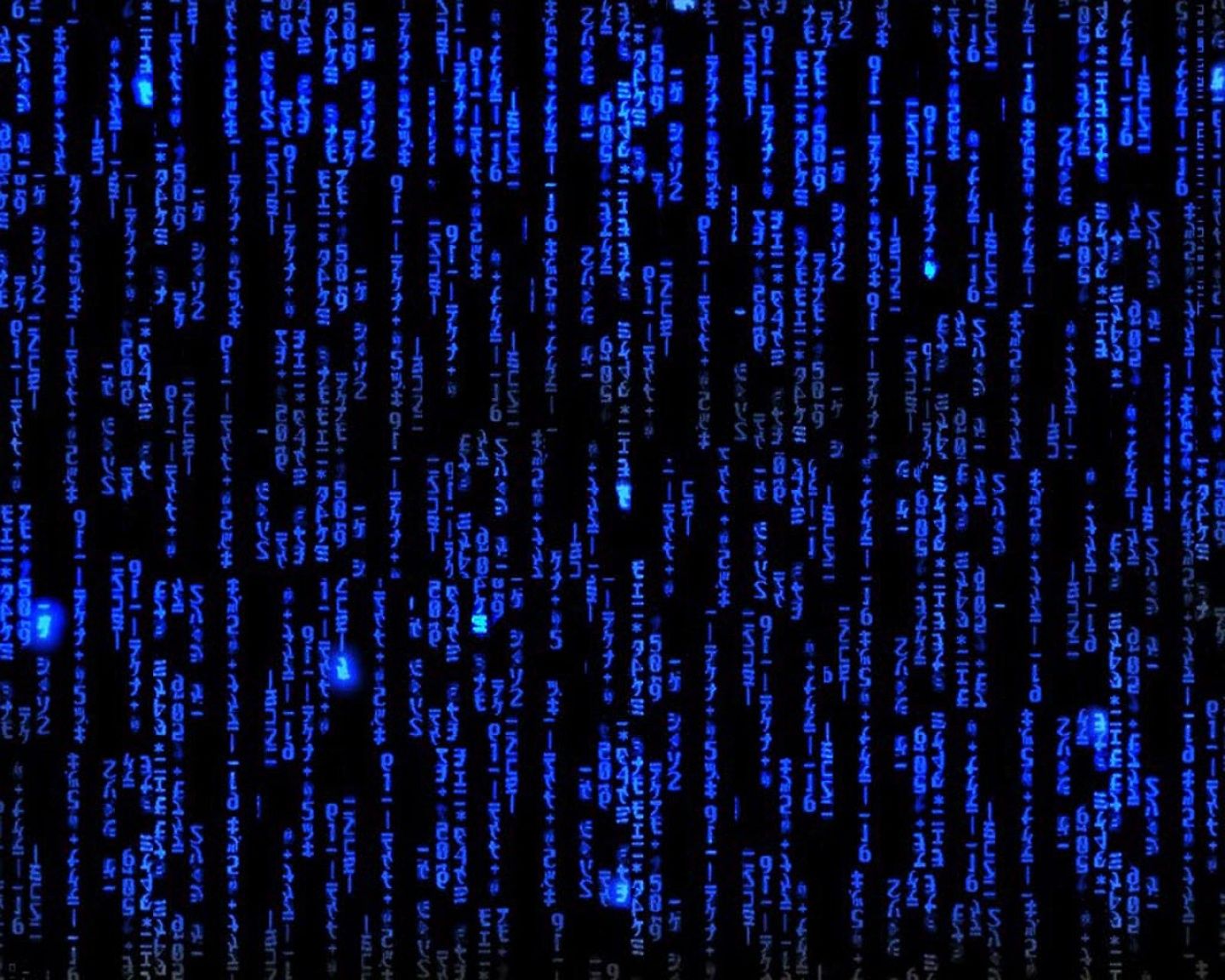 Calidad HD - Blue Matrix Wallpapers