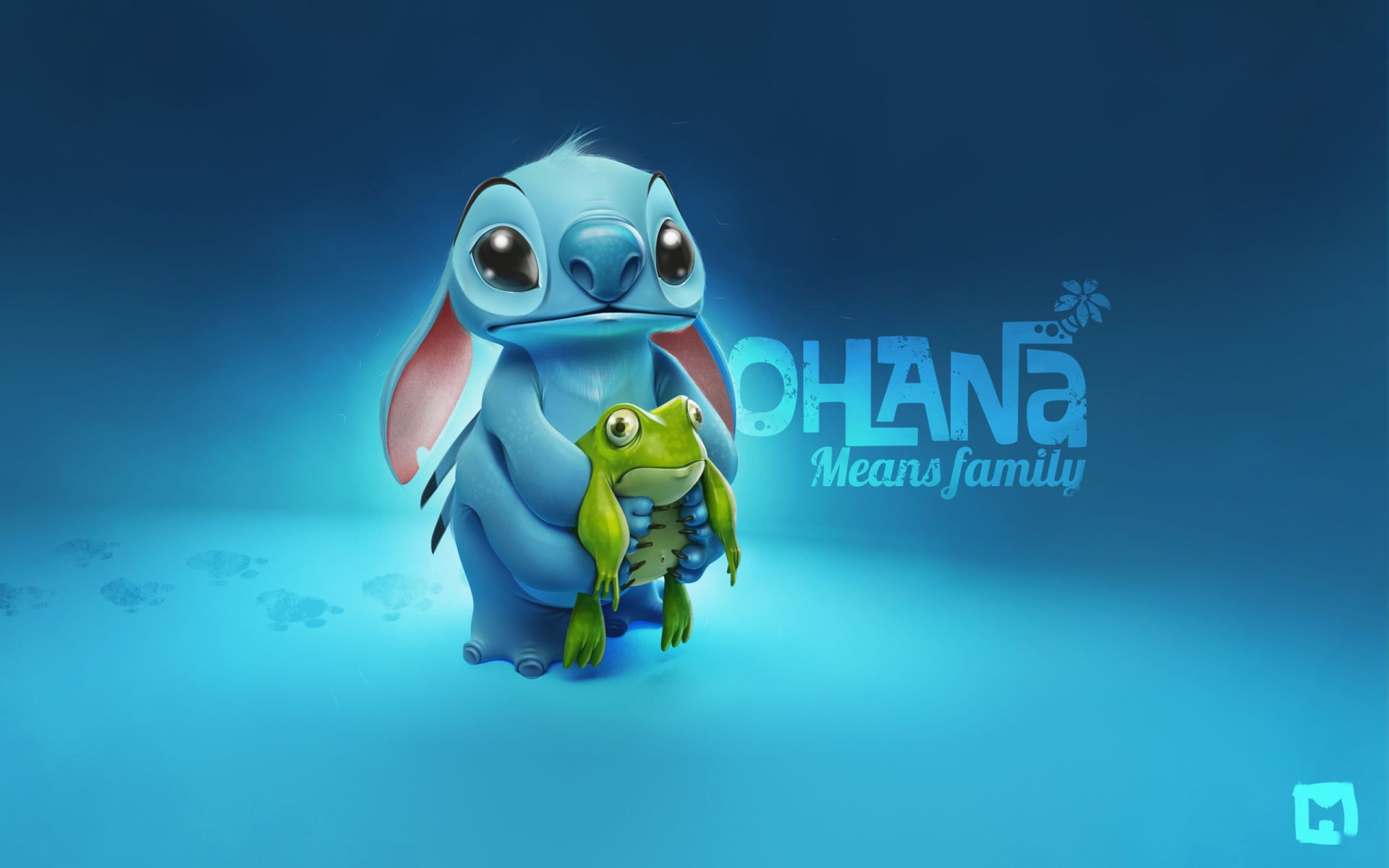 Stitch - Ohana significa Familia | Amor de disney | Dibujos animados fondos de pantalla hd