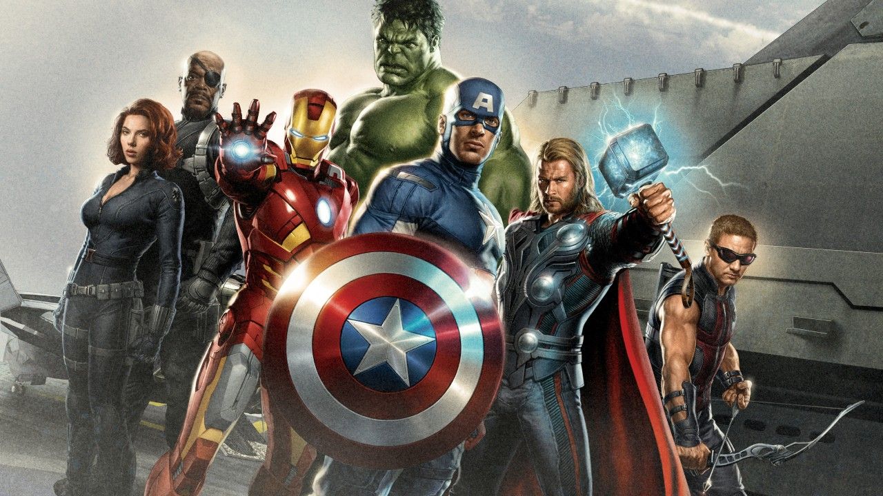 Fondo de pantalla de The Avengers, Iron Man, Capitán América, The Hulk, Thor