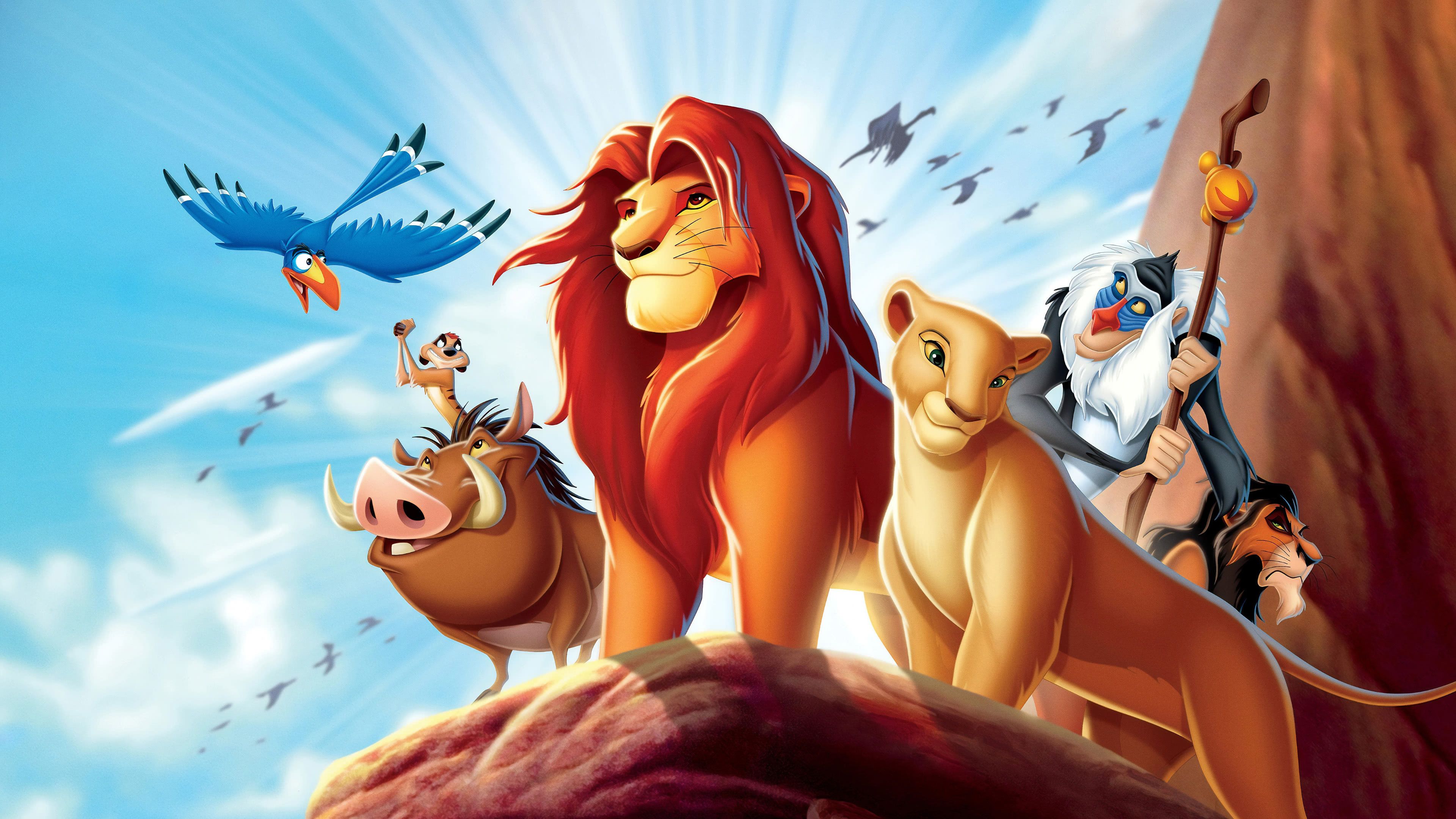 El Rey León Simba Nala Timon y Pumbaa UHD 4K fondo de pantalla | Pixelz