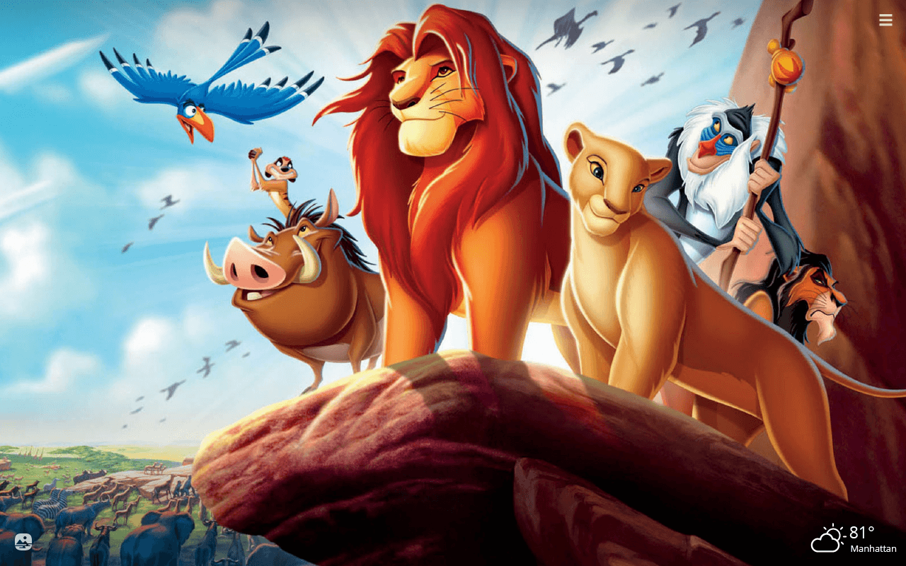 The Lion King HD Wallpapers New Tab Theme - PlayTime