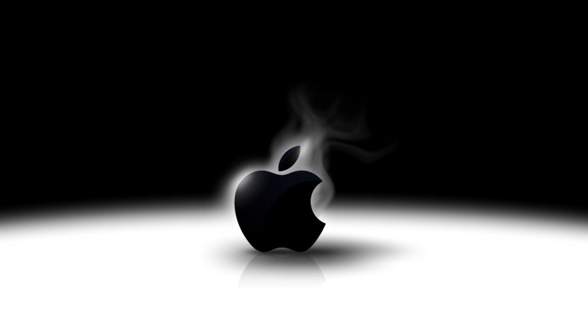 Fondos de Apple en blanco y negro