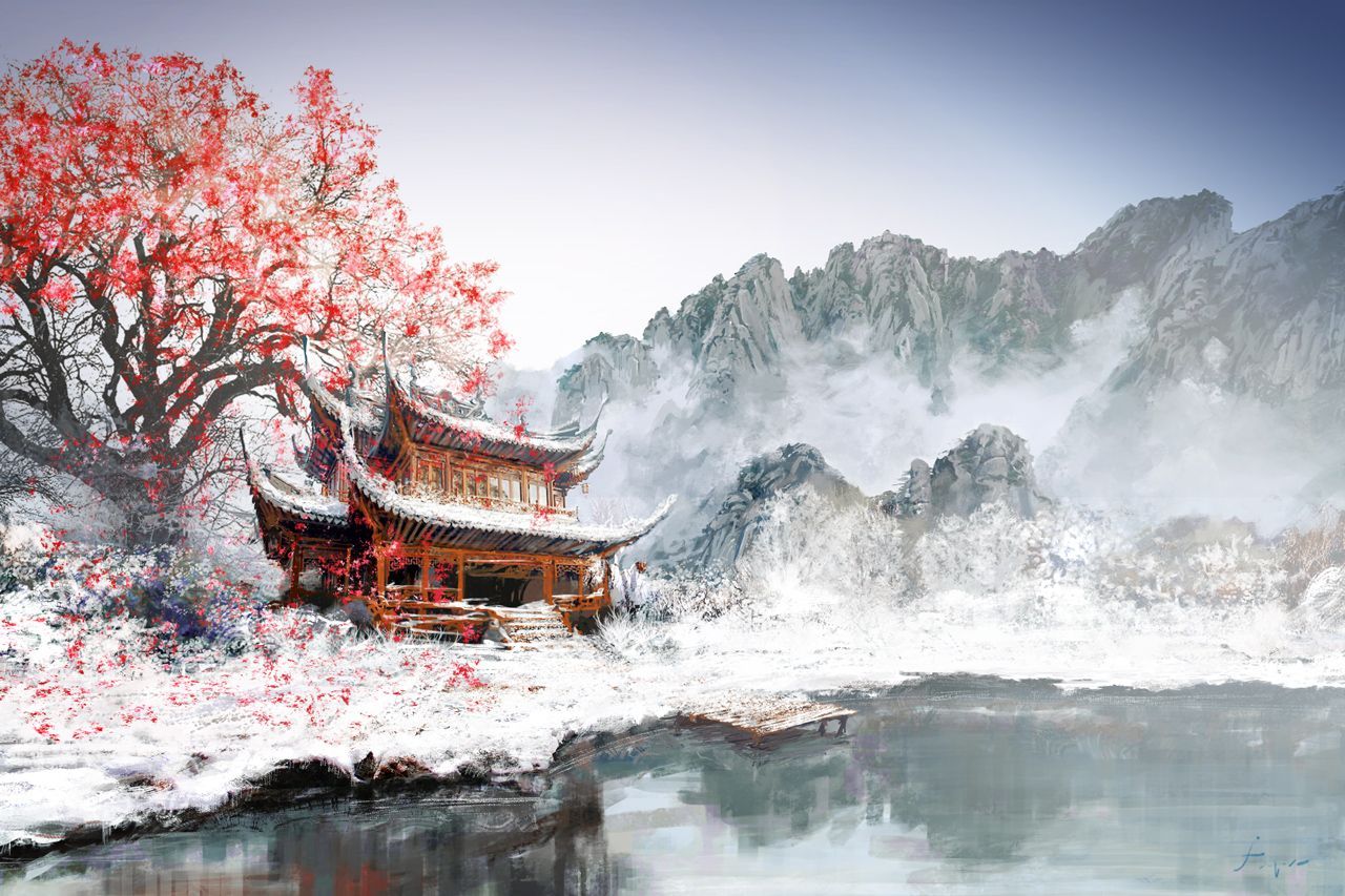 Japanese Landscape Painting Wallpapers - Top Free Japanese Landscape