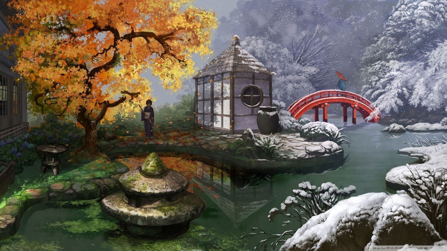 Japanese Landscape Painting Wallpapers - Top Free Japanese ..