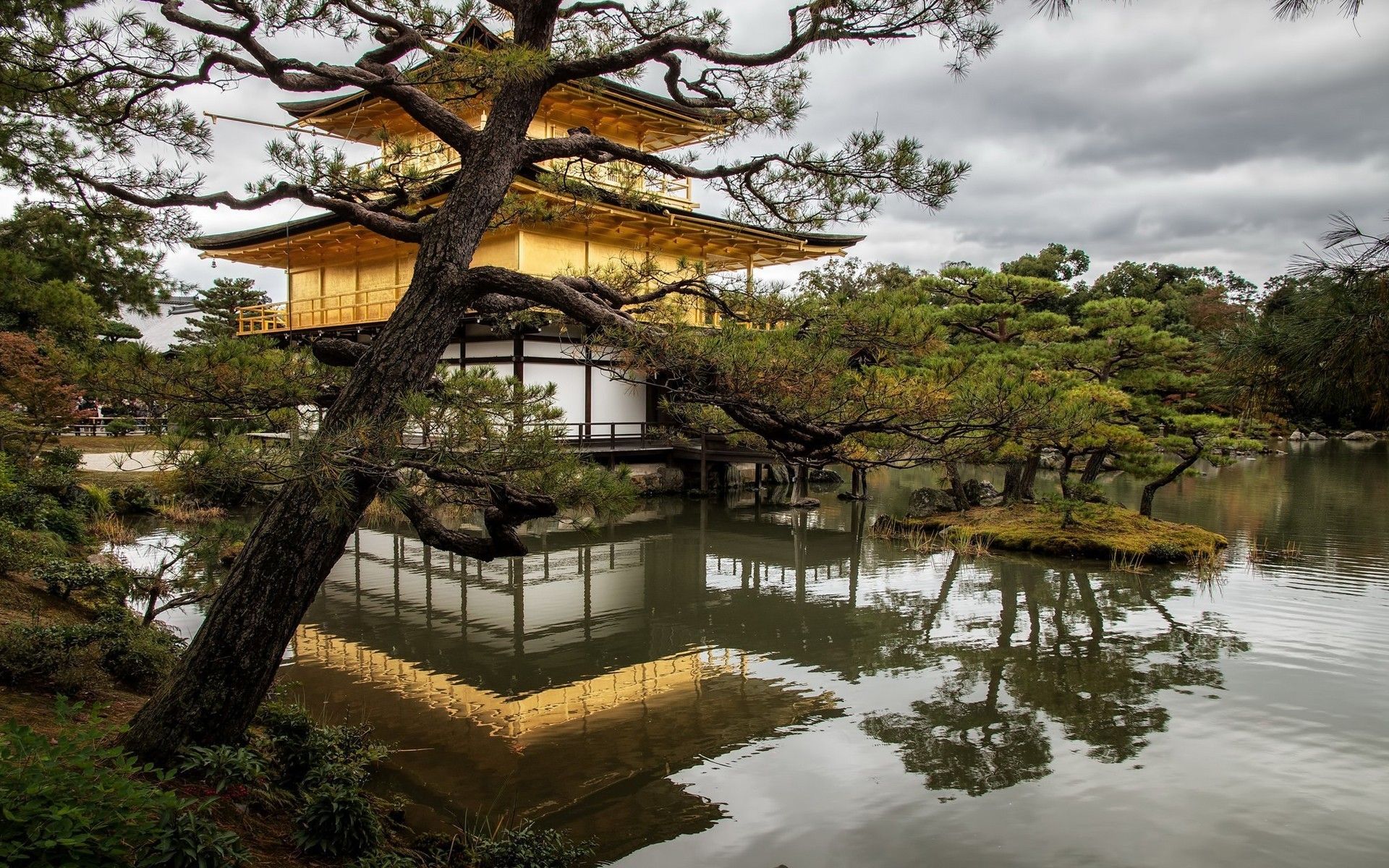 Kyoto, Japón, Templo, Naturaleza, Paisaje Wallpapers HD / Desktop y