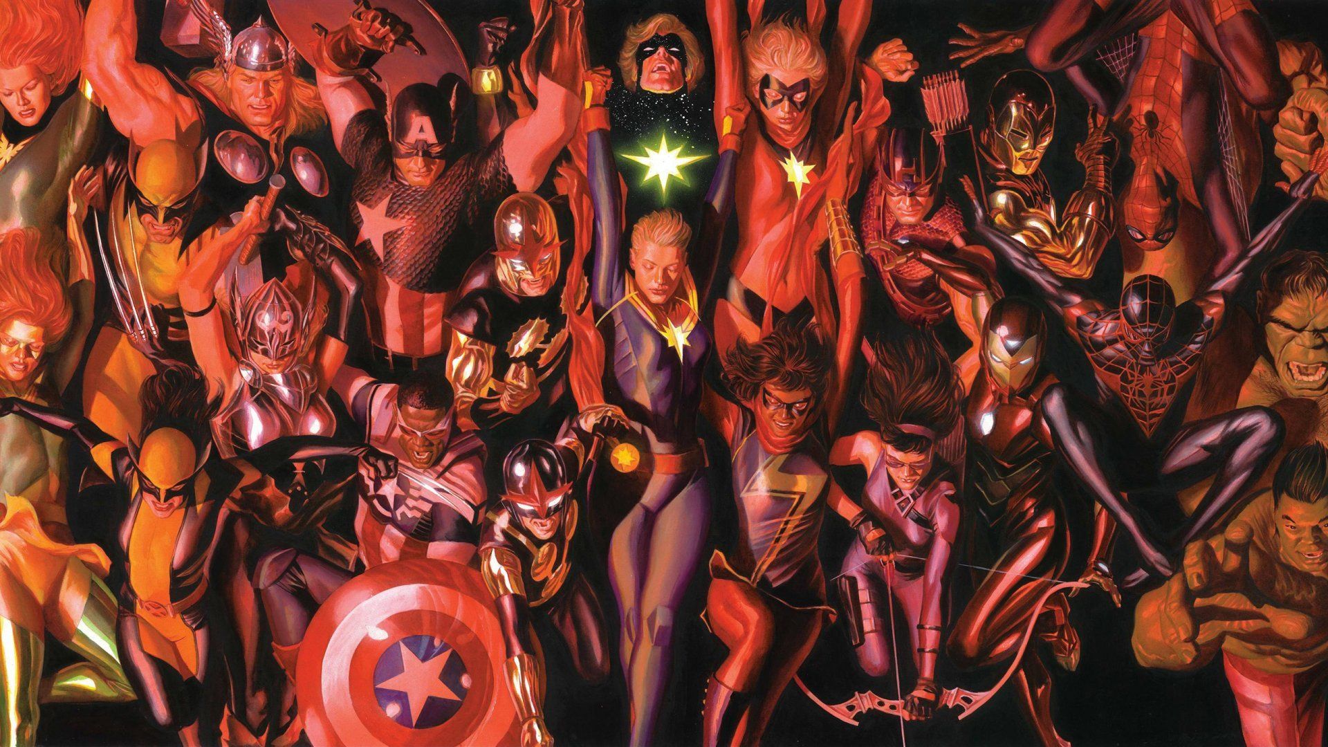 Cool Marvel Wallpapers HD # 2 - Epic Heroes Select - 45 x Galería de imágenes